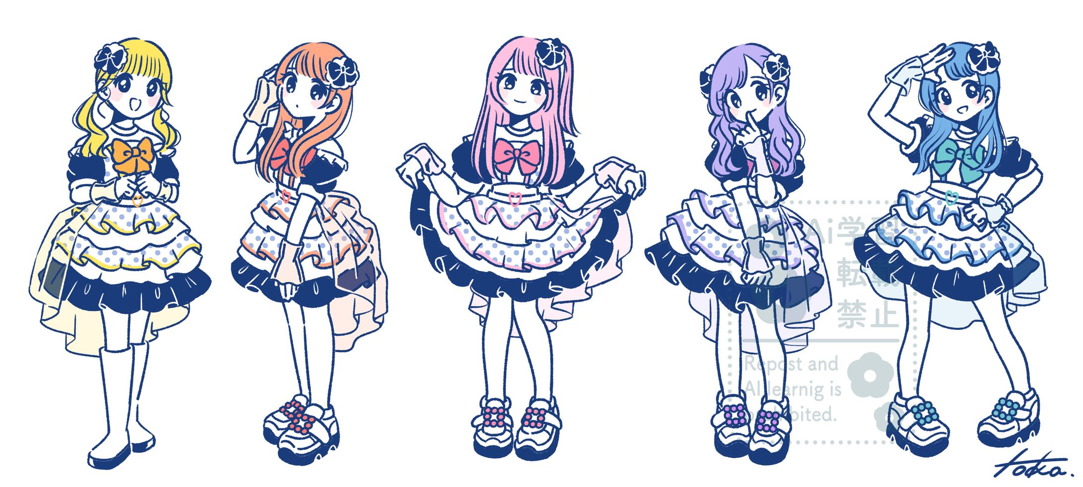 【work】株式会社フレッサ様　グッズイラスト-1