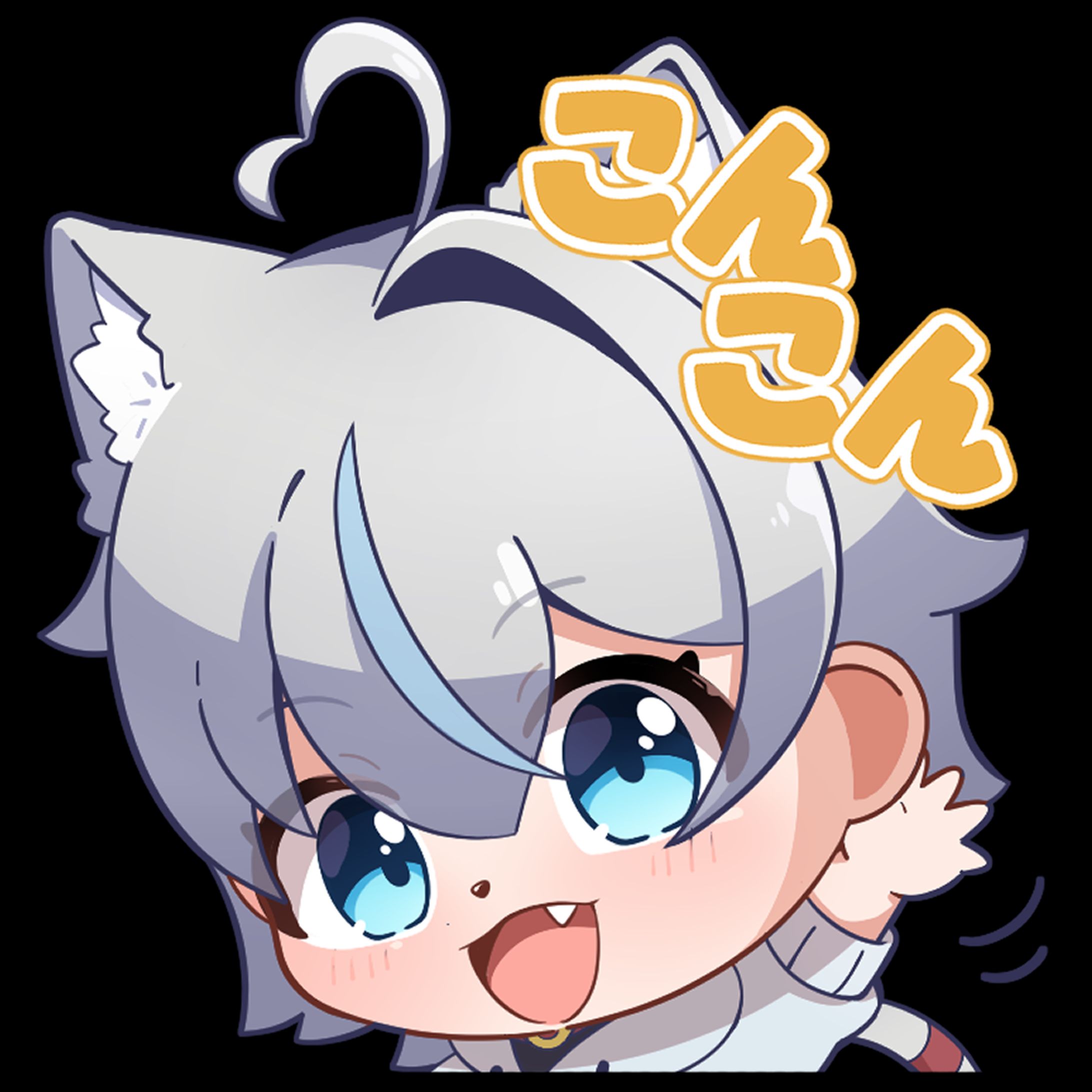 スタンプ風イラスト(オリジナルキャラクター)-1