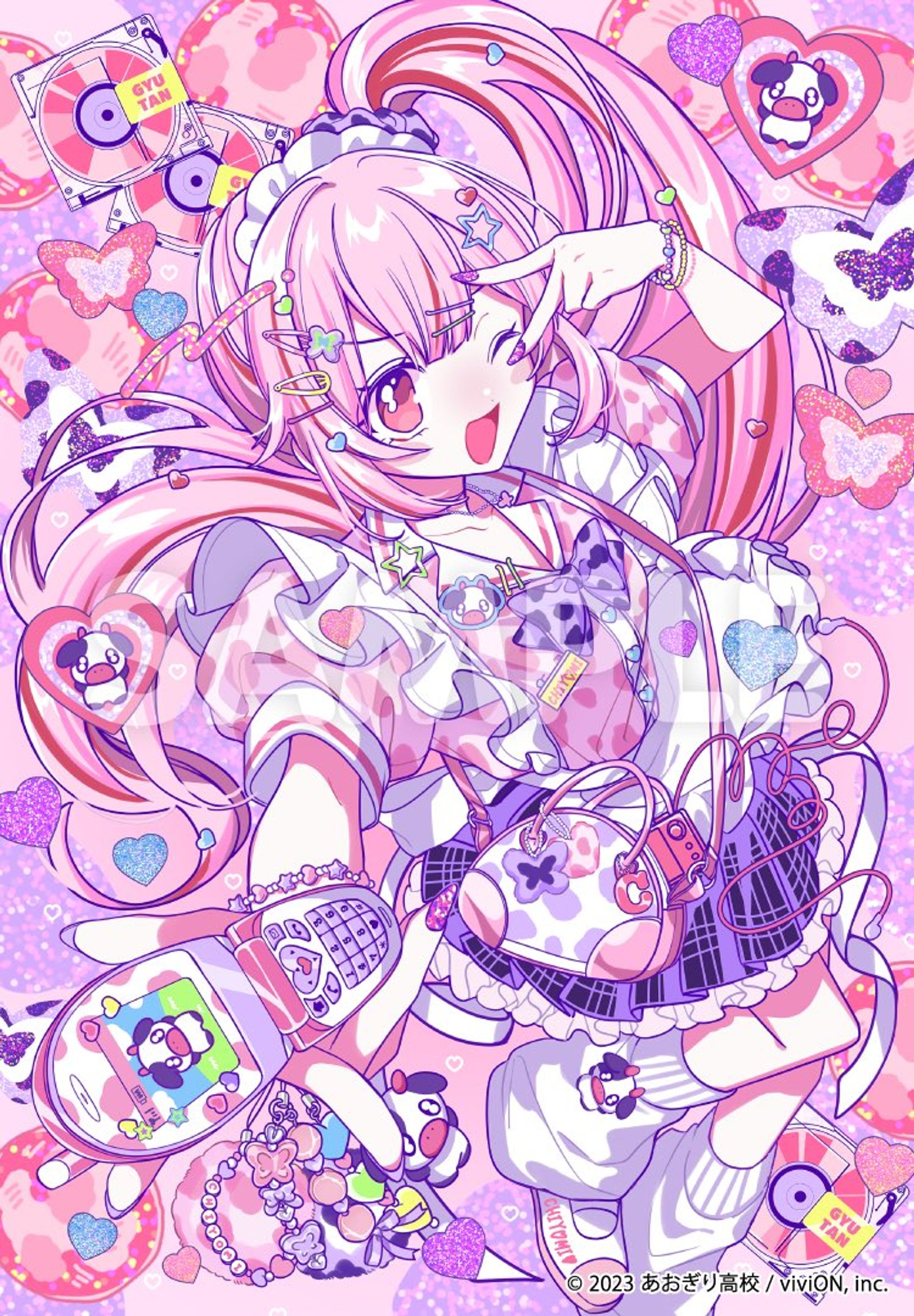 展示作品/あおぎり高校 公式美術部 おしゃデリシャスなアート展 様-1