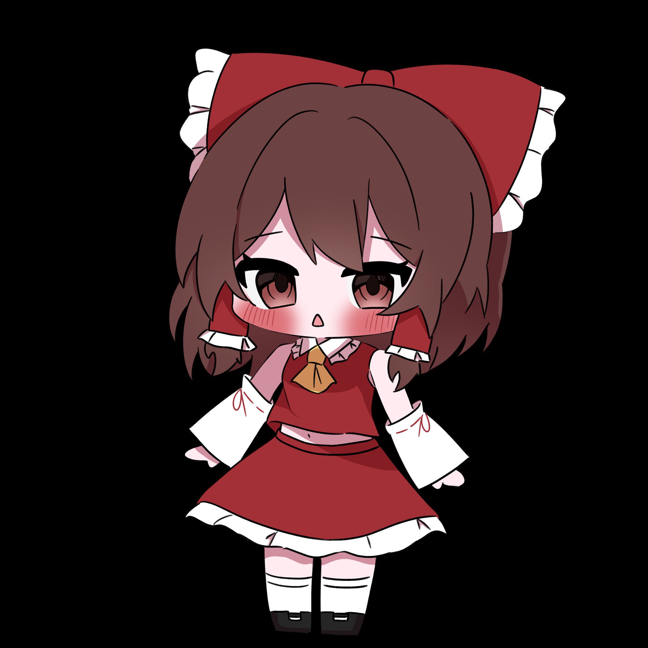 霊夢　立ち絵-1