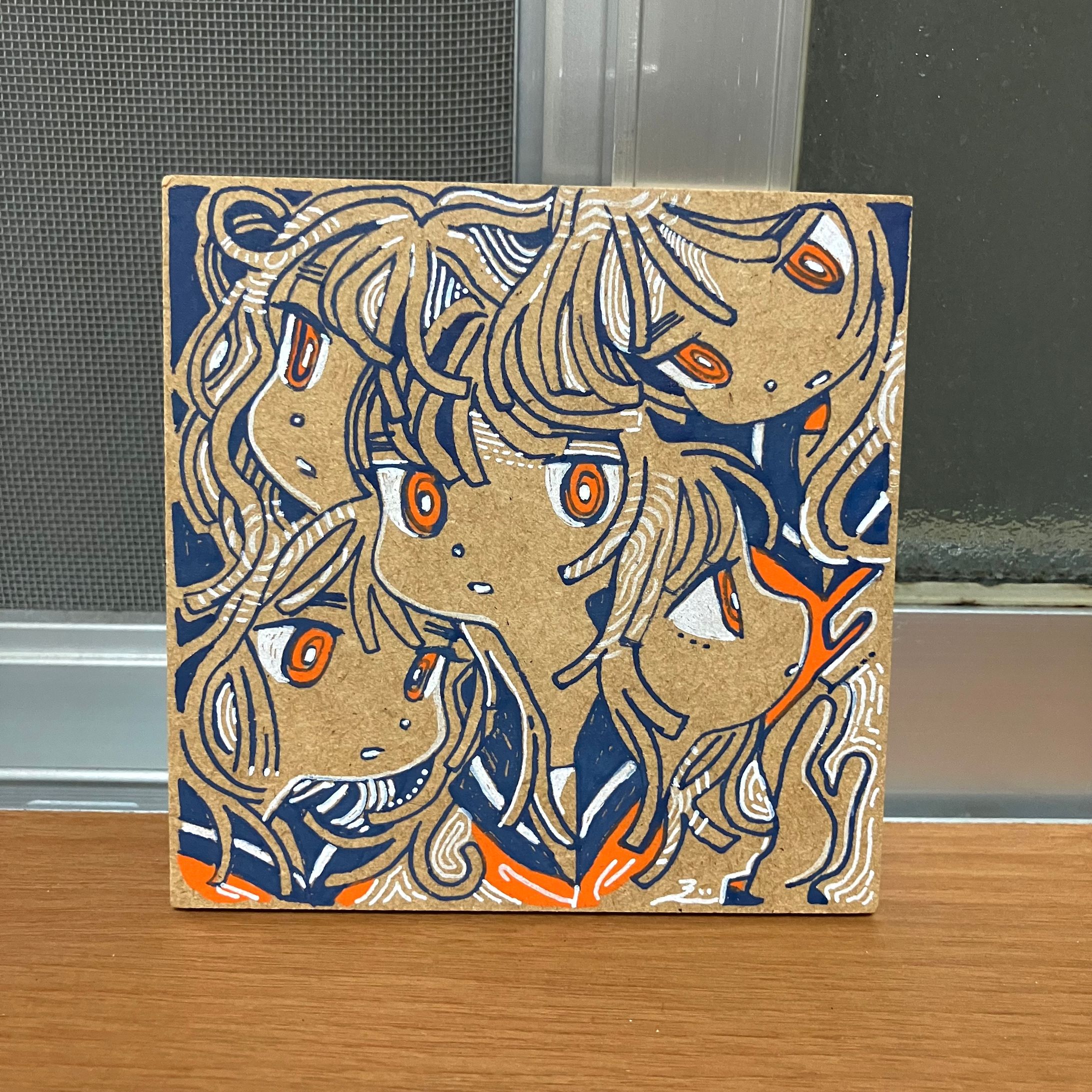 『MDFドローイング』-1