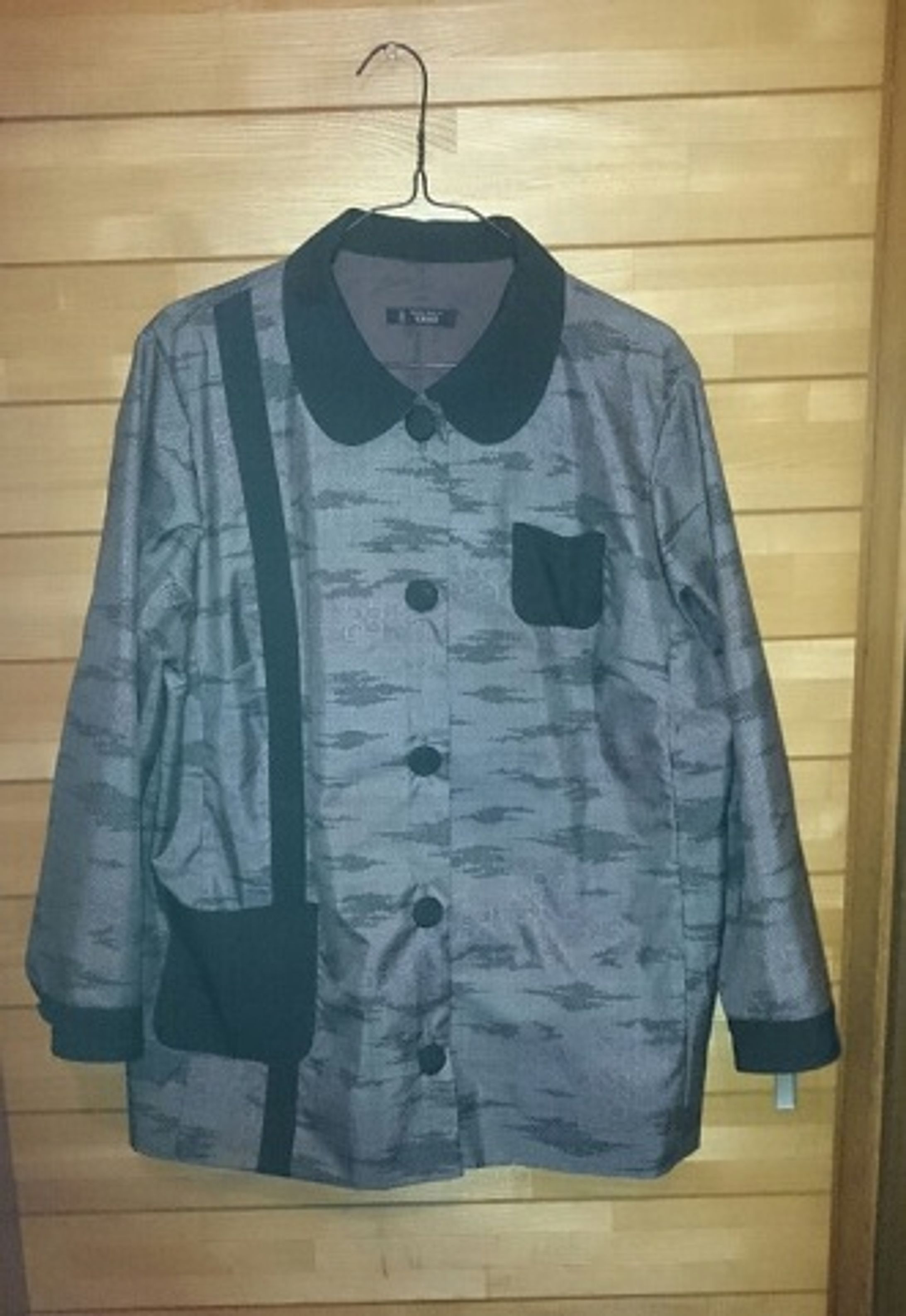 絣のジャケットとワンピース　着物リメイク-1