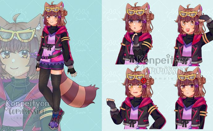 [2024] PNGTuber Model for Serene Arai