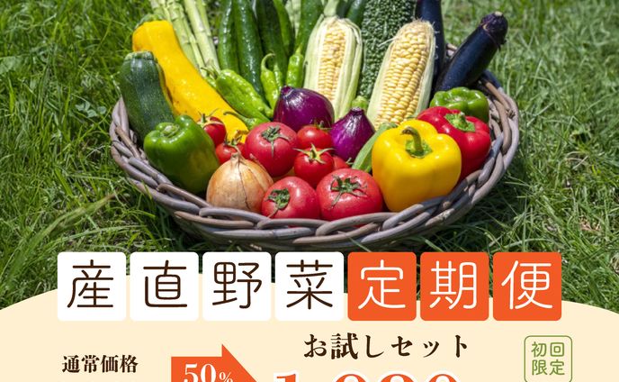 【架空】野菜定期便バナー