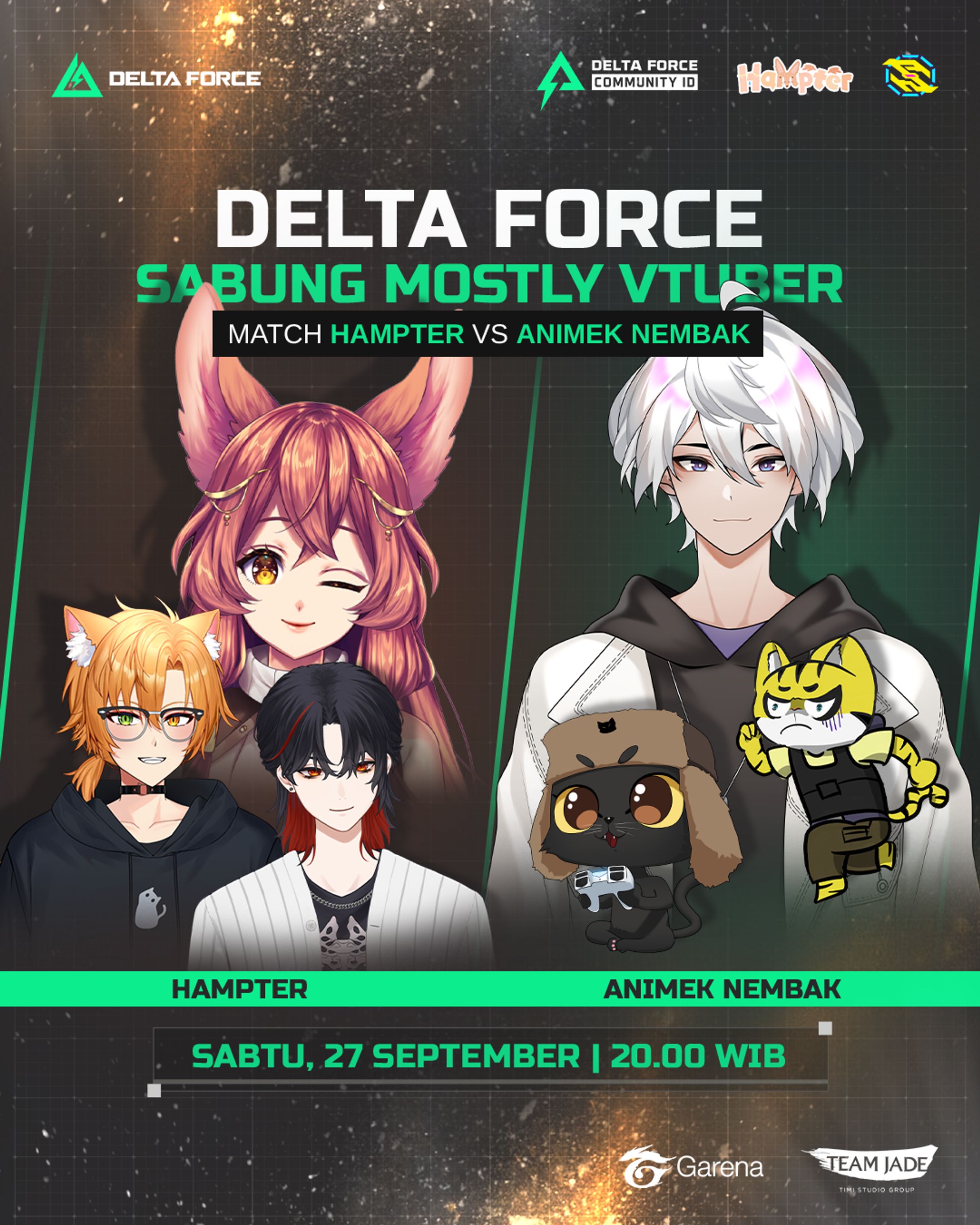 Delta Force Tournament VTuber Poster-1