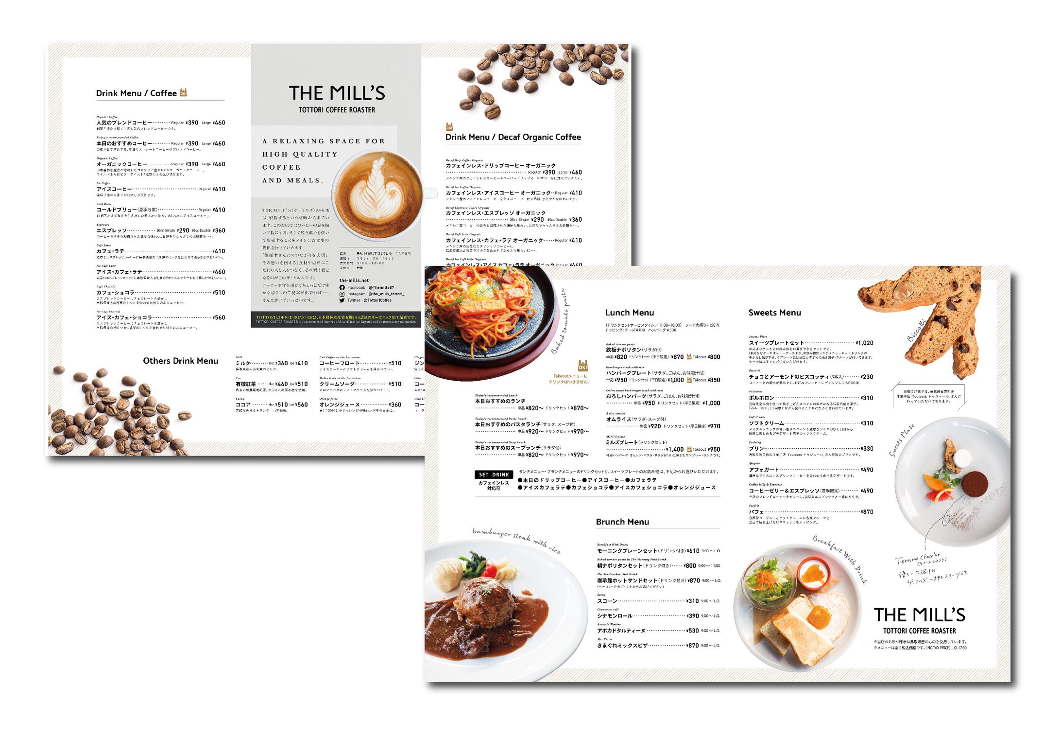 THE MILL’S カフェメニュー-1