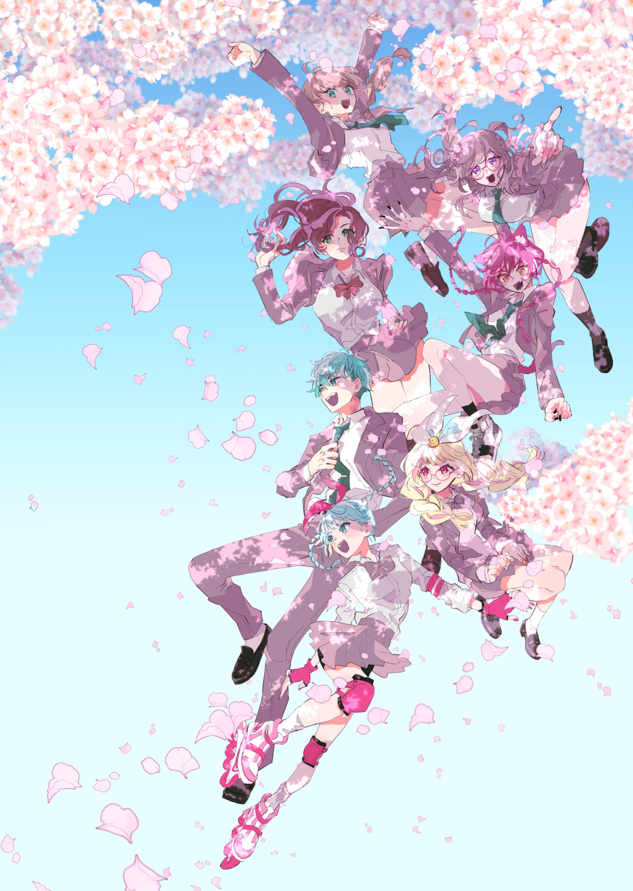 なつプロくじ　イラスト制作-1