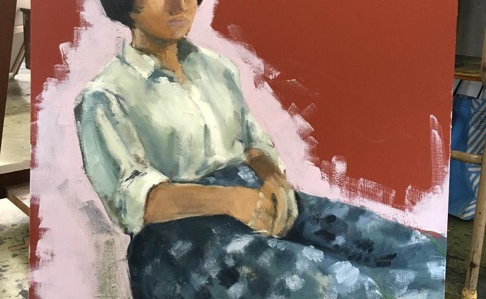#drawing #illustration #croquis #oilpainting  #イラスト #イラストレーション