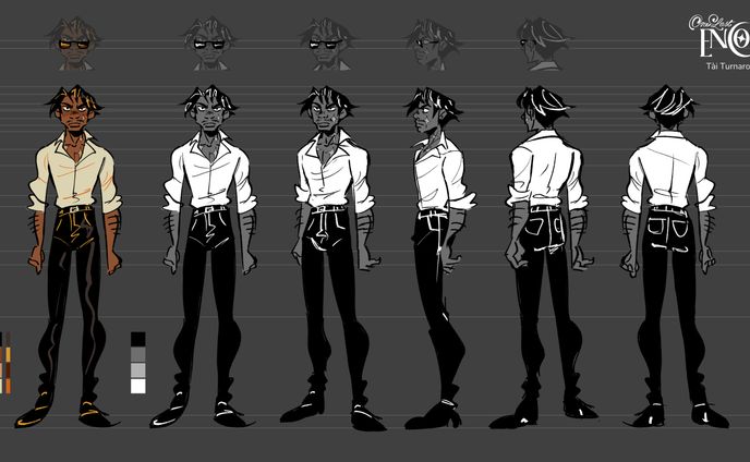 One Last Encore: Character Turnarounds