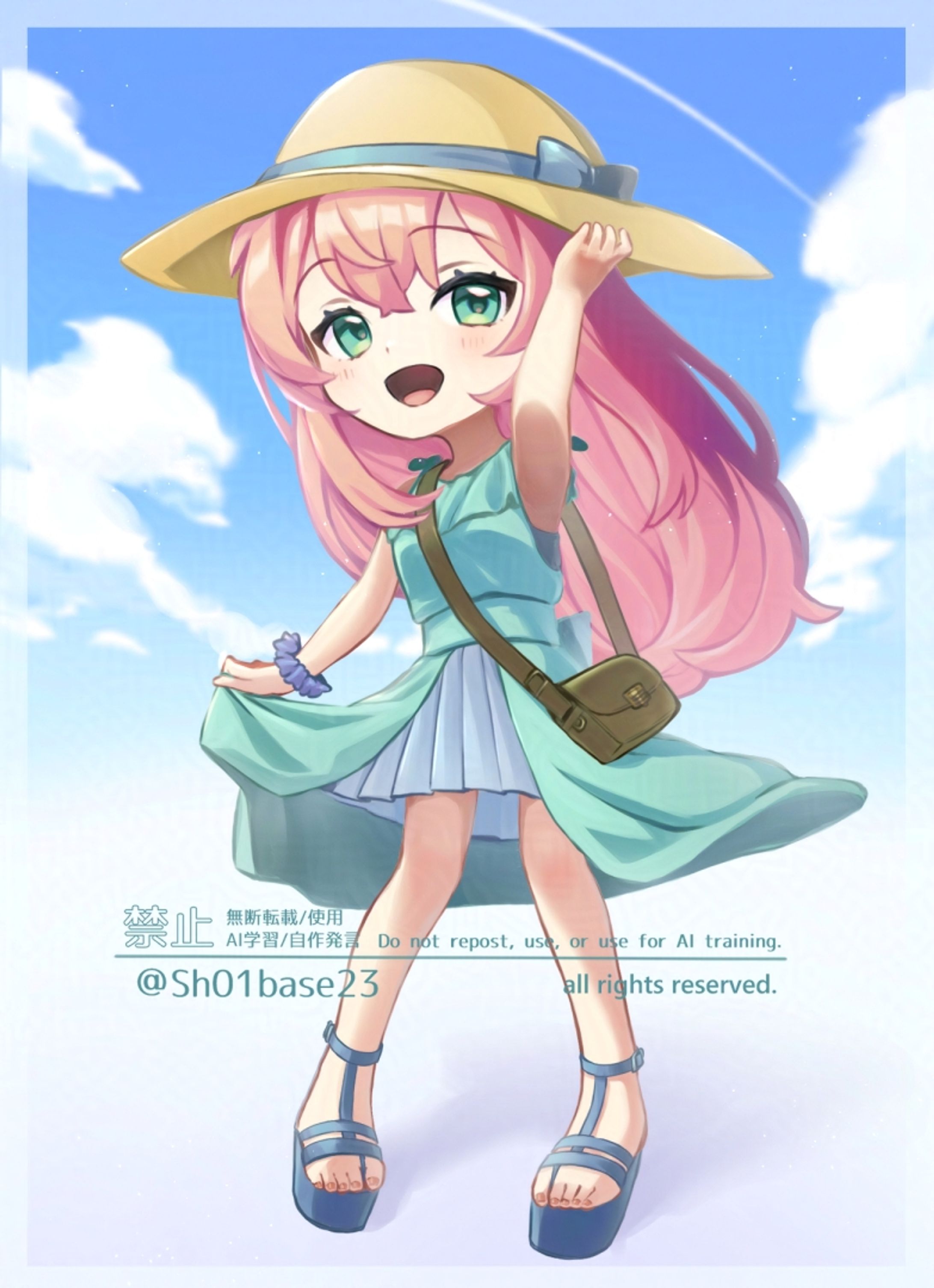 【サンプル】デフォルメのイラスト-1