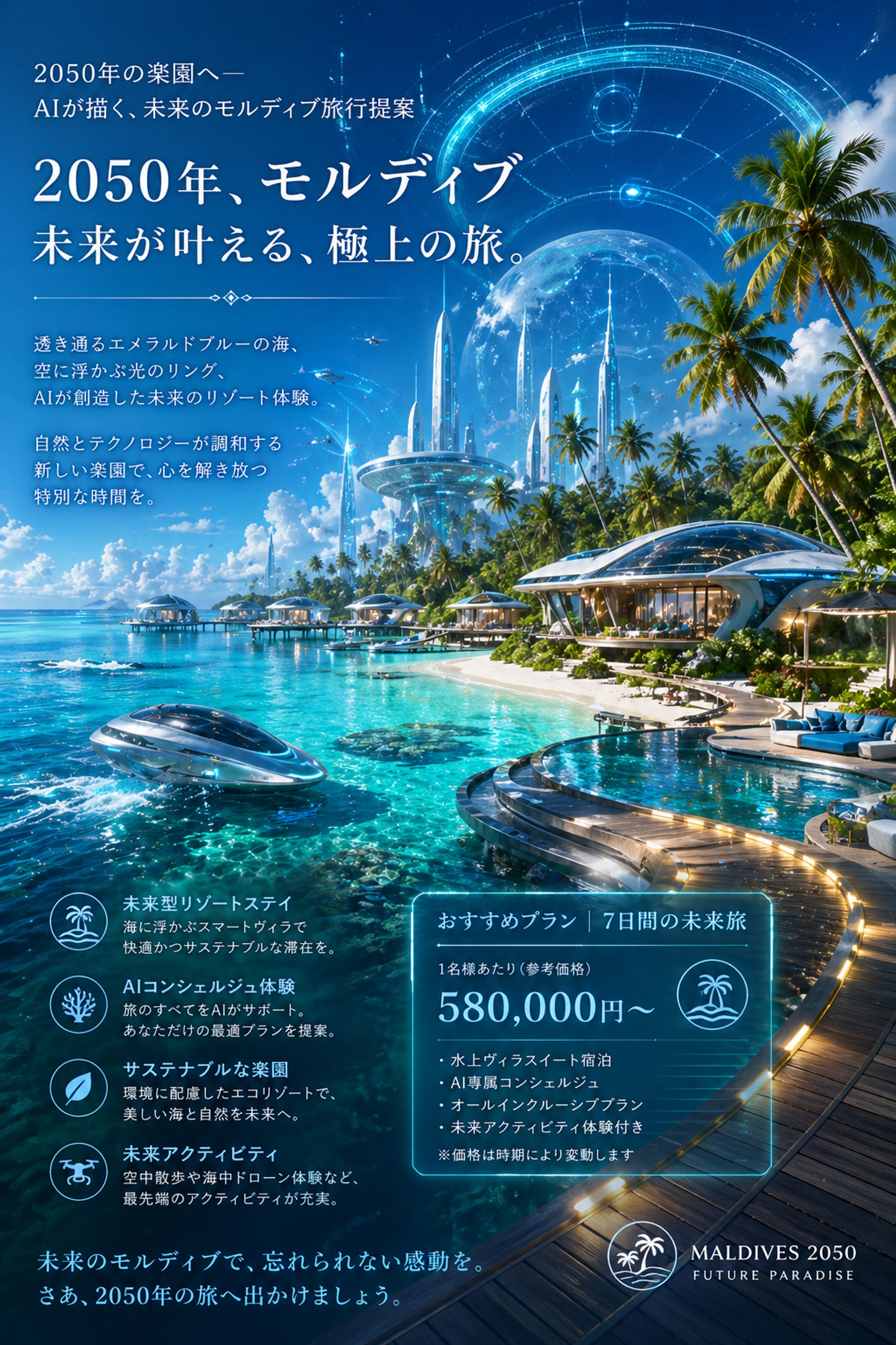 2050年のモルジブ旅行-1