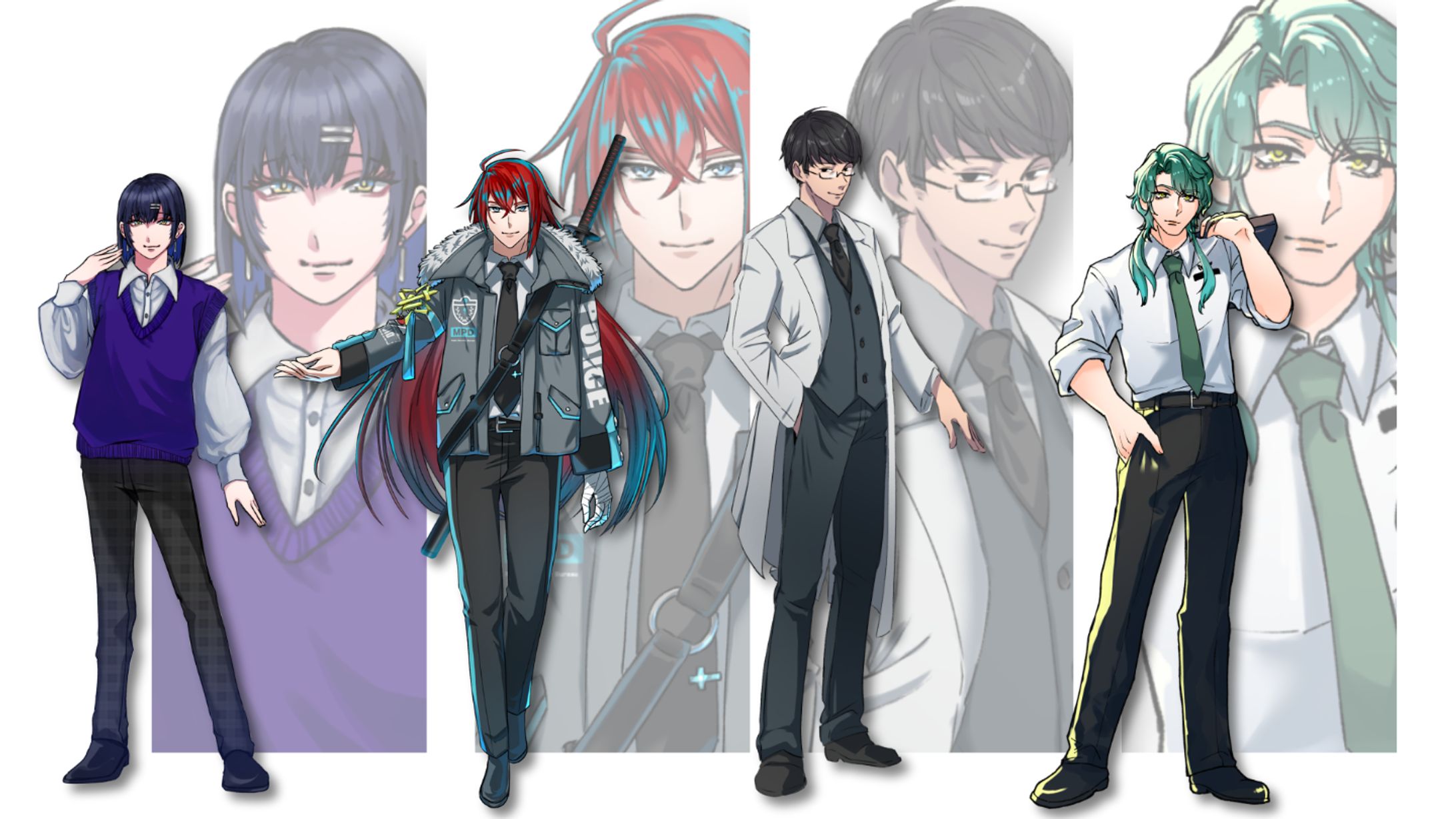 【TRPG】男性キャラクター　立ち絵-1