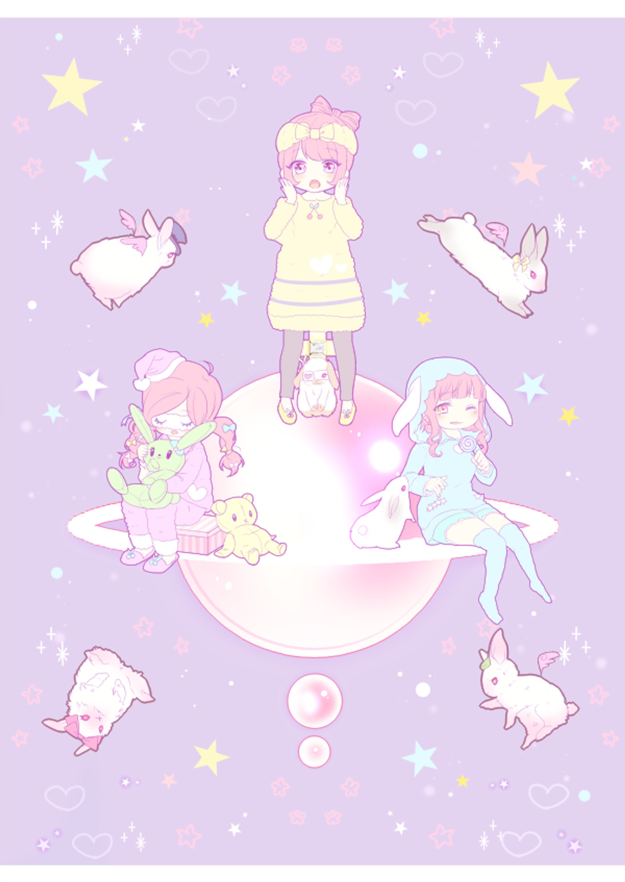 ゆめかわいいイラストまとめ-1
