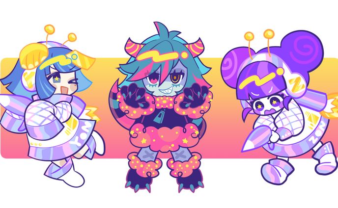 歌ってみた用SDイラスト（ゾンヨンジュ）