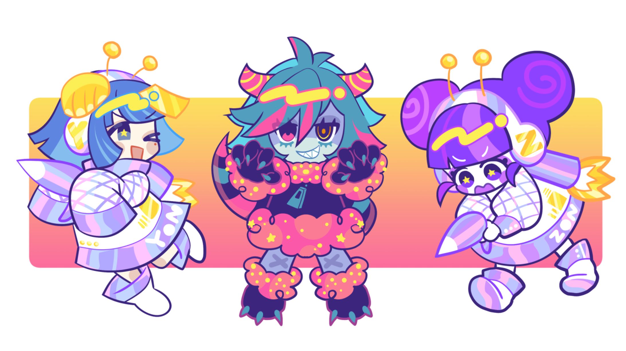 歌ってみた用SDイラスト（ゾンヨンジュ）-1