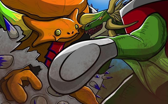 ハンコウキラドンVSスタラー