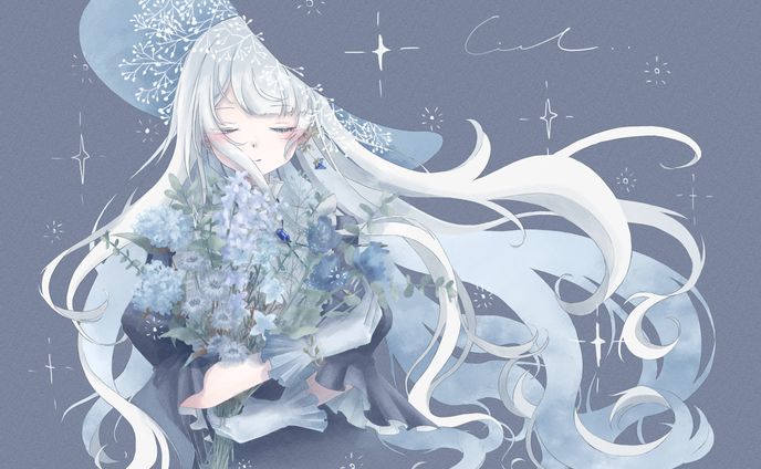 青い魔法