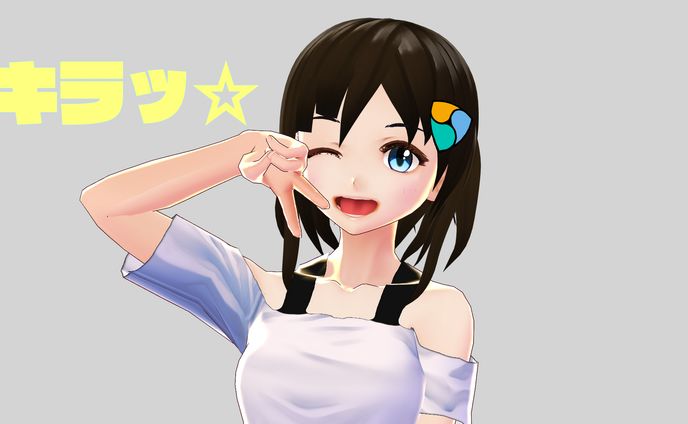 ねむ⚡バーチャル美少女YouTuberさんのVRoid モデル作成