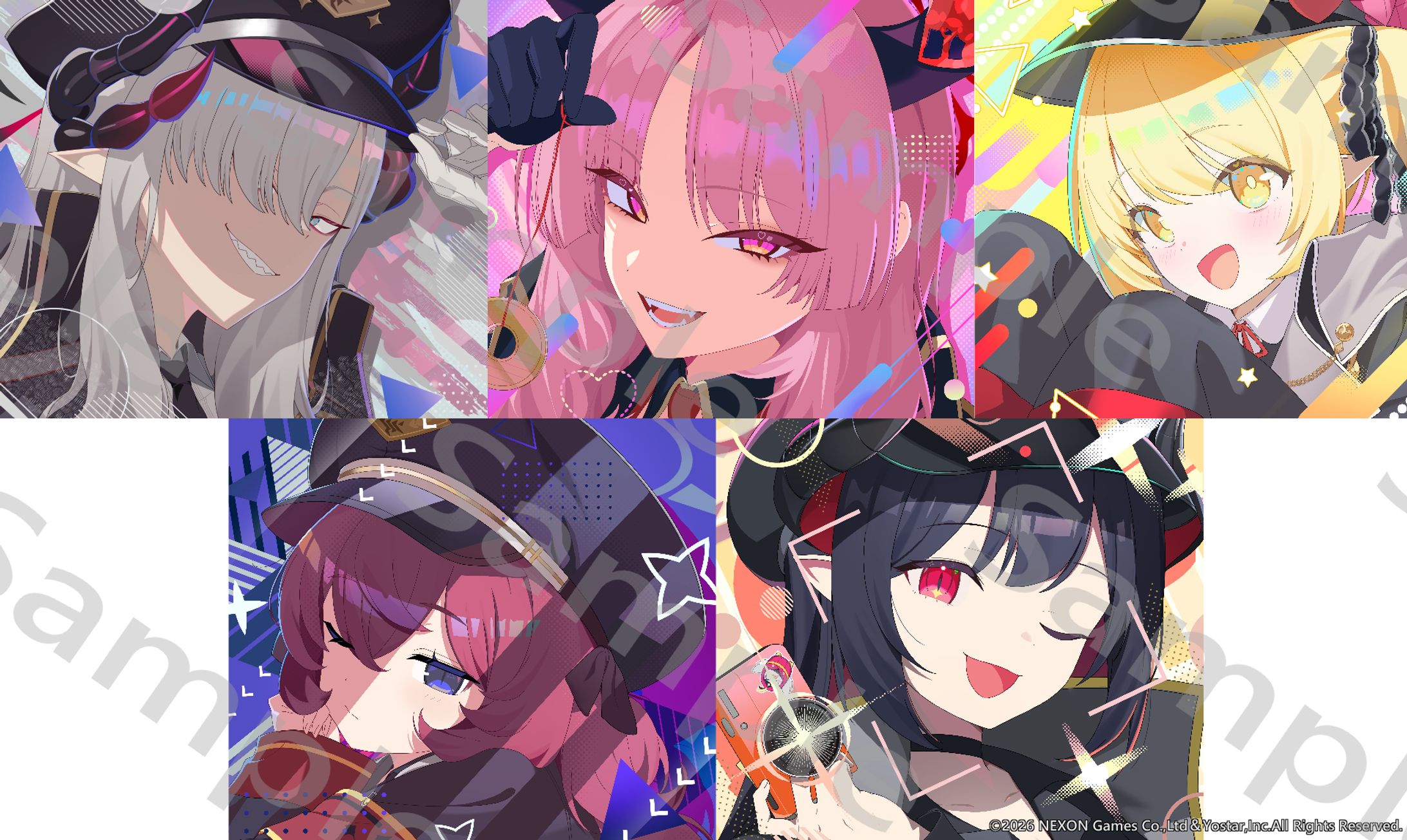 AMICIS × ブルーアーカイブ 『万魔殿』ガラスマウスパッド-1