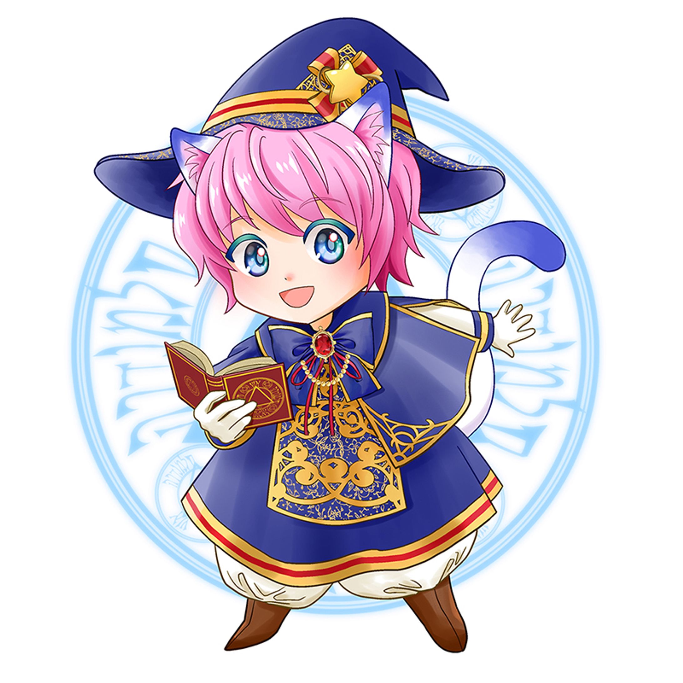 猫耳魔法使いの男の子-1