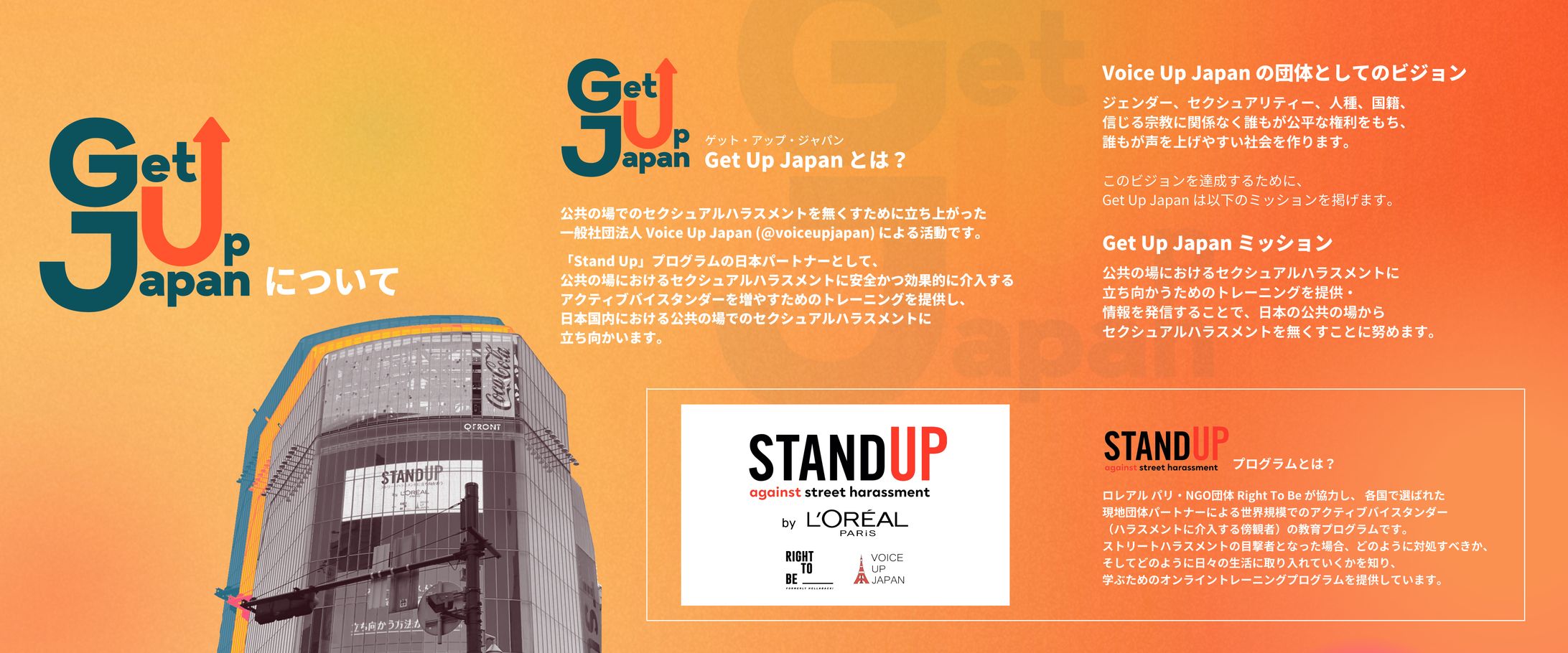 Get Up Japan について / About Get Up Japan-1