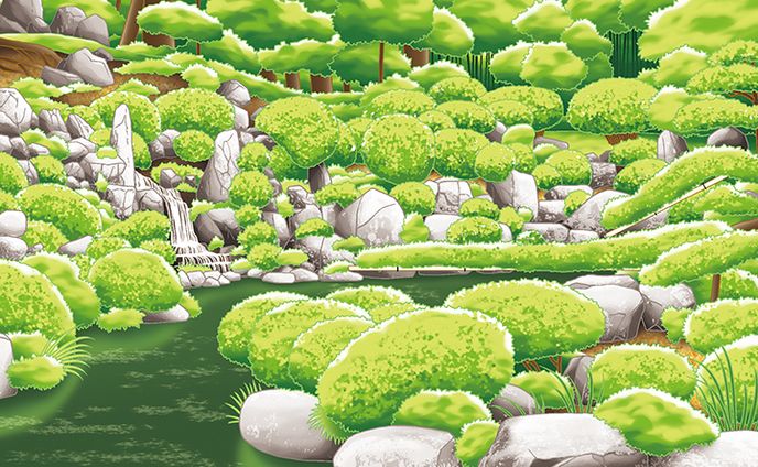 山梨県／恵林寺庭園