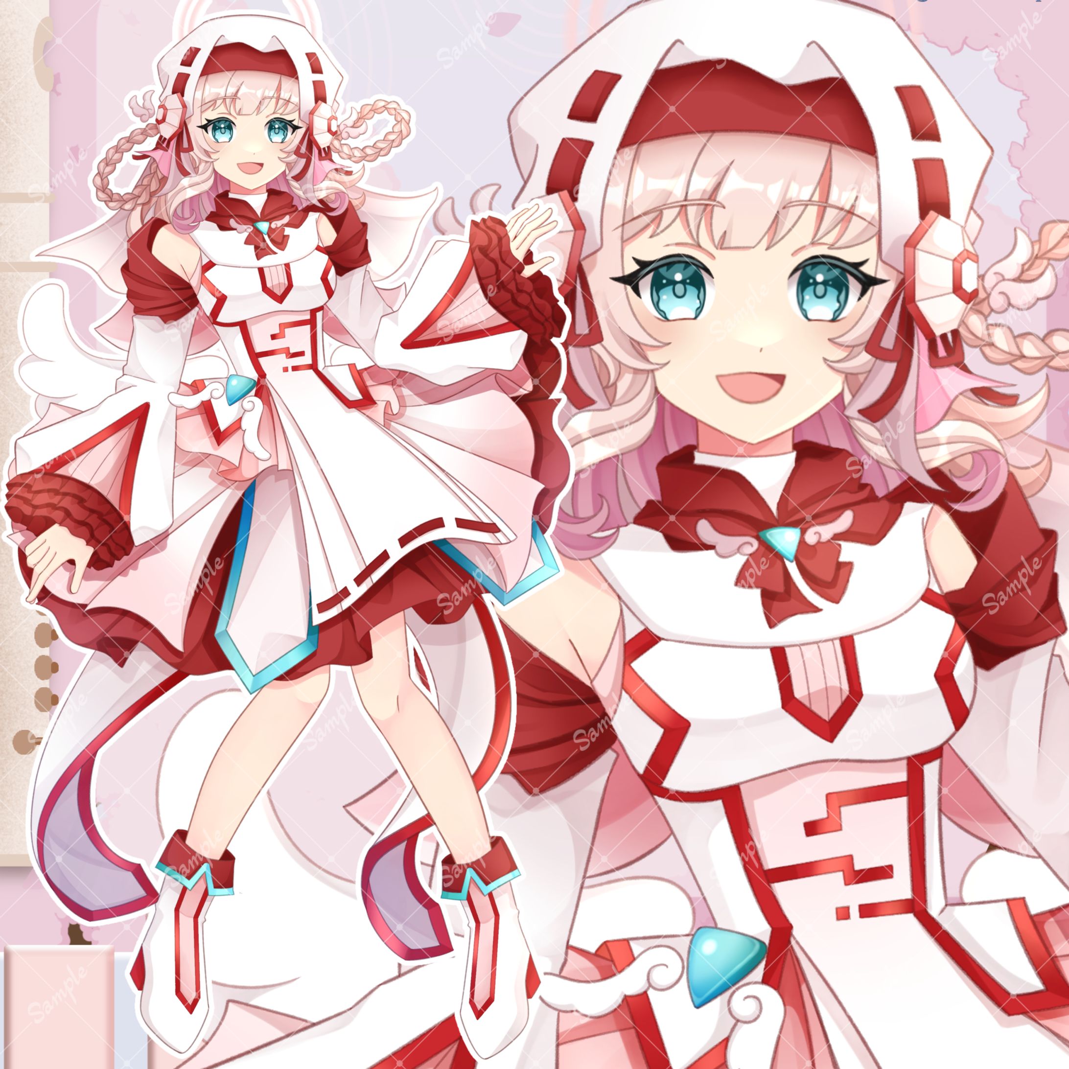Razz Production研修生 璃雪椅子小廿様 IRIAM用立ち絵-1