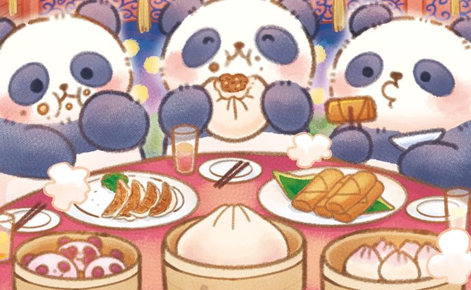 【ご依頼】コスミック出版様「もふもふかわいい！まちがいさがし2026年1月号」まちがいさがしイラスト