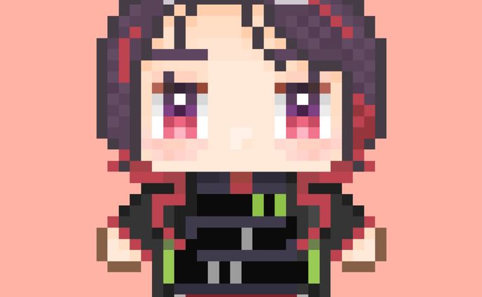 全身ドット絵 ( P!s 様 )