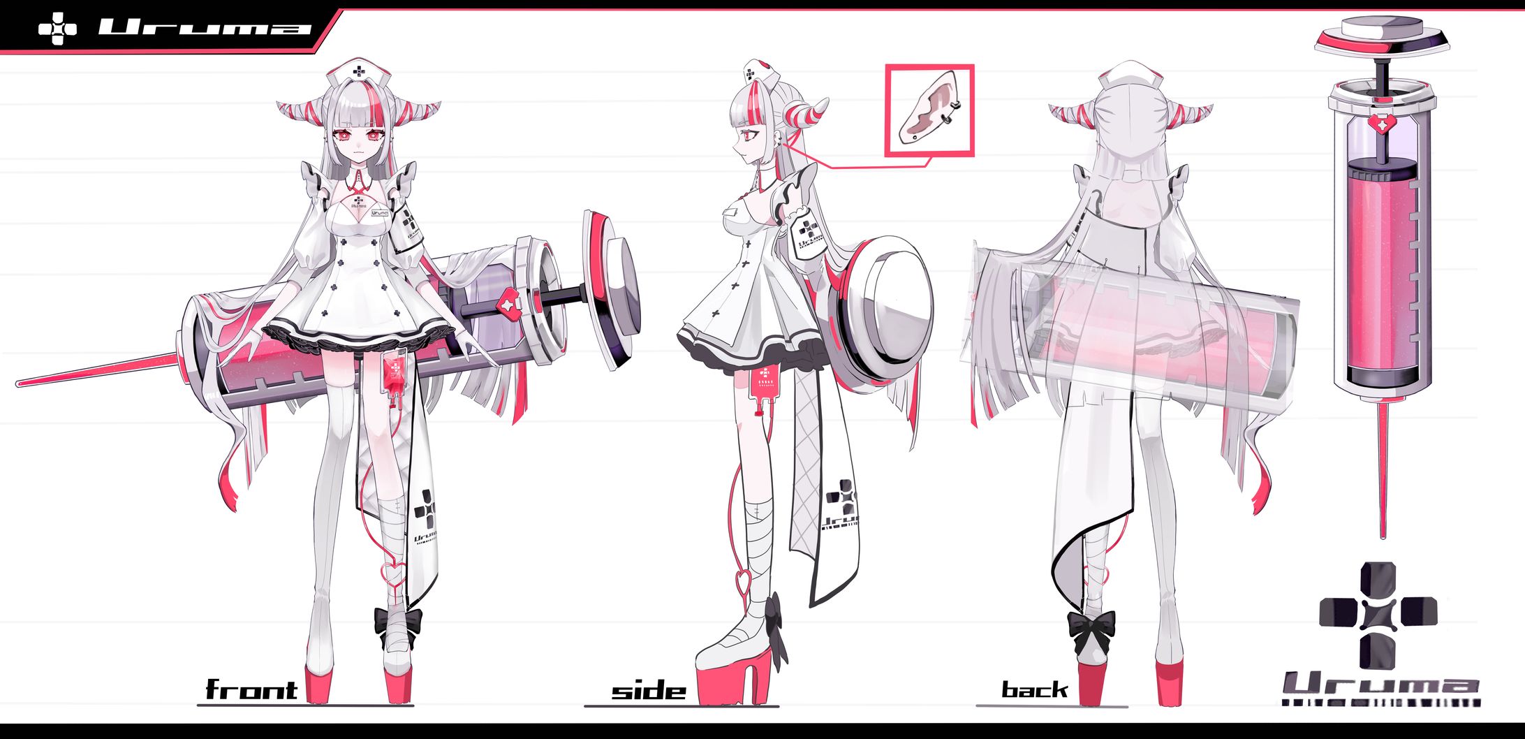 Vtuberデザイン】Uruma様 