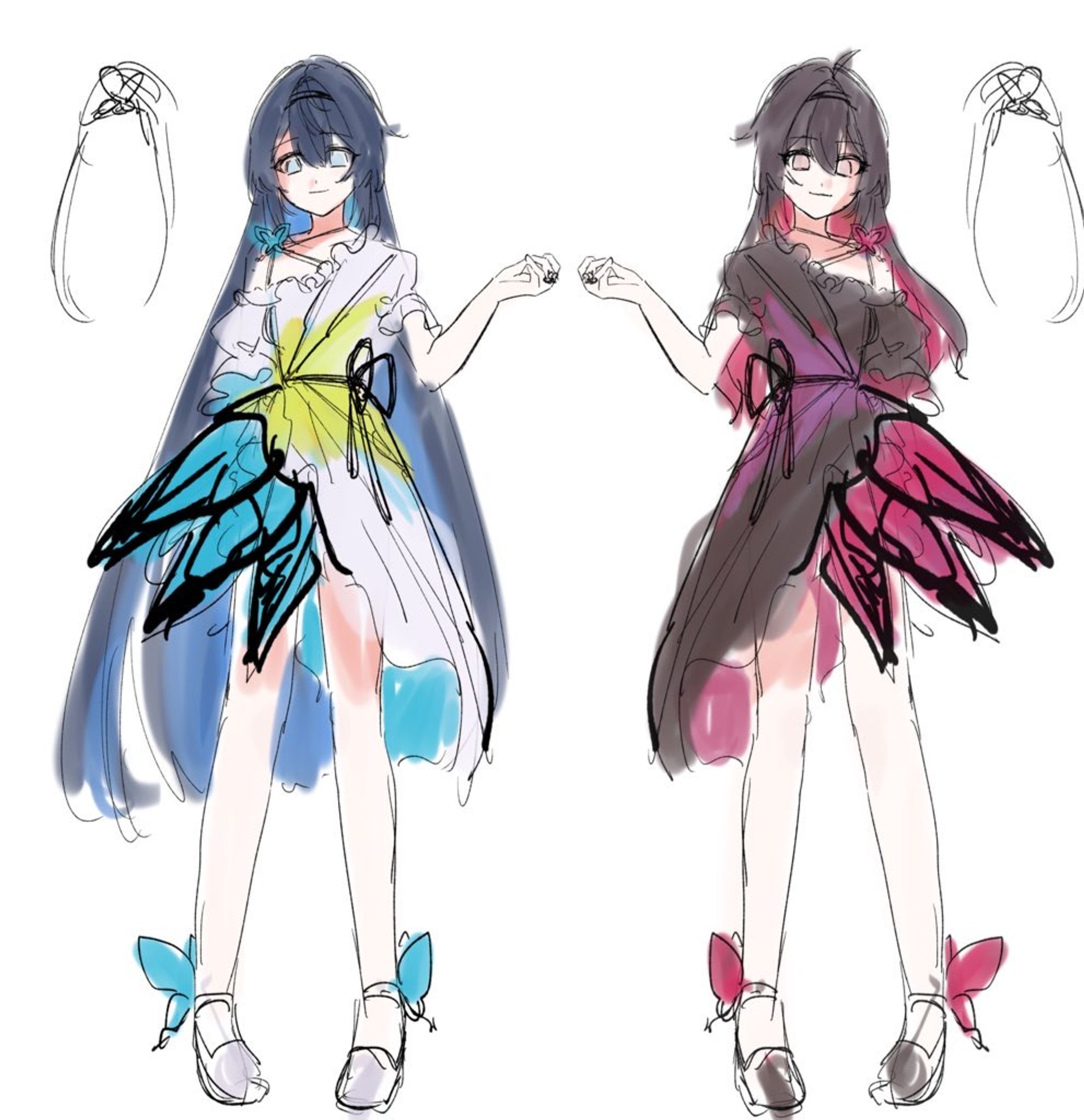 二次創作 衣装デザイン-1