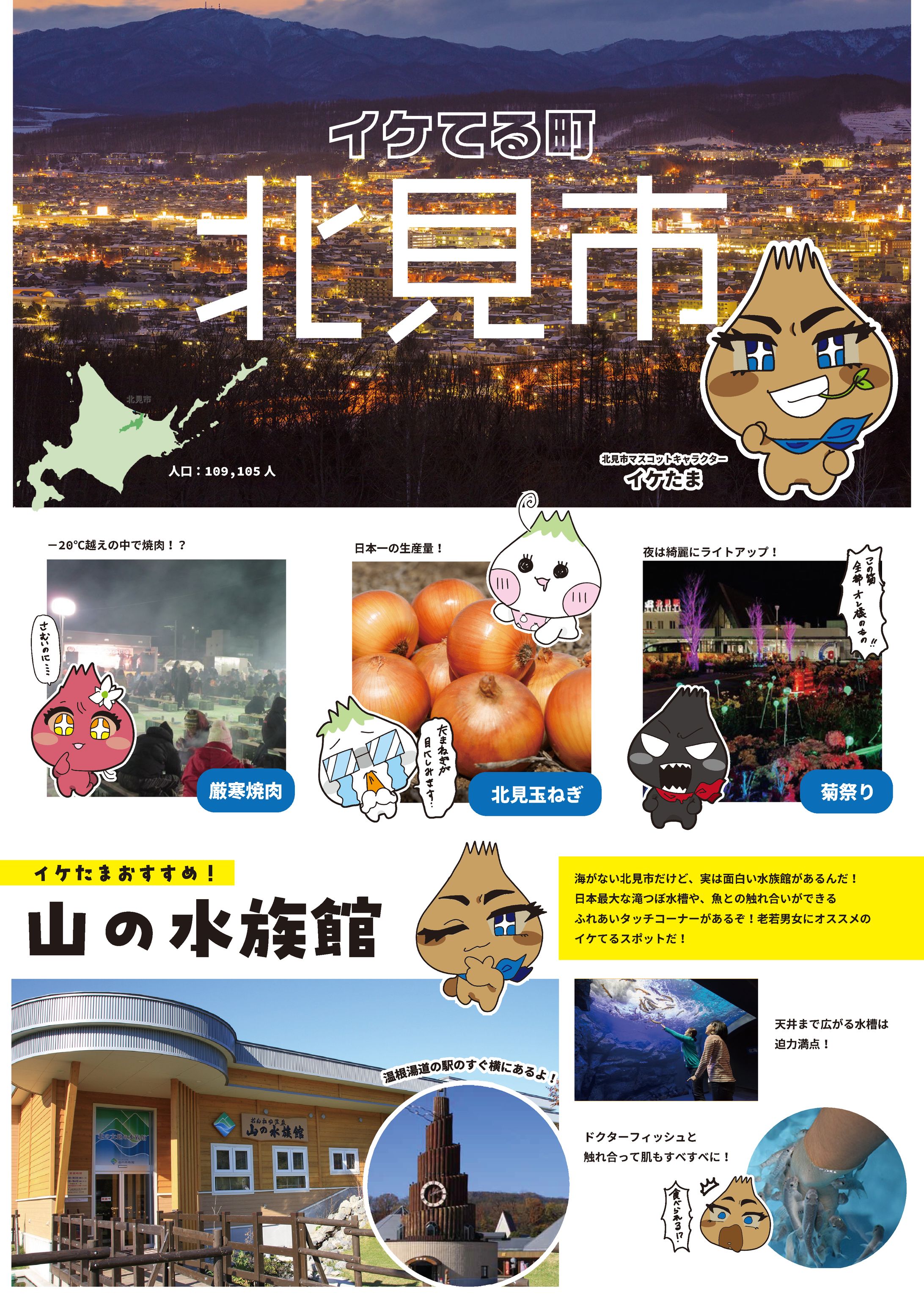 北見市リーフレット(自主制作)-1