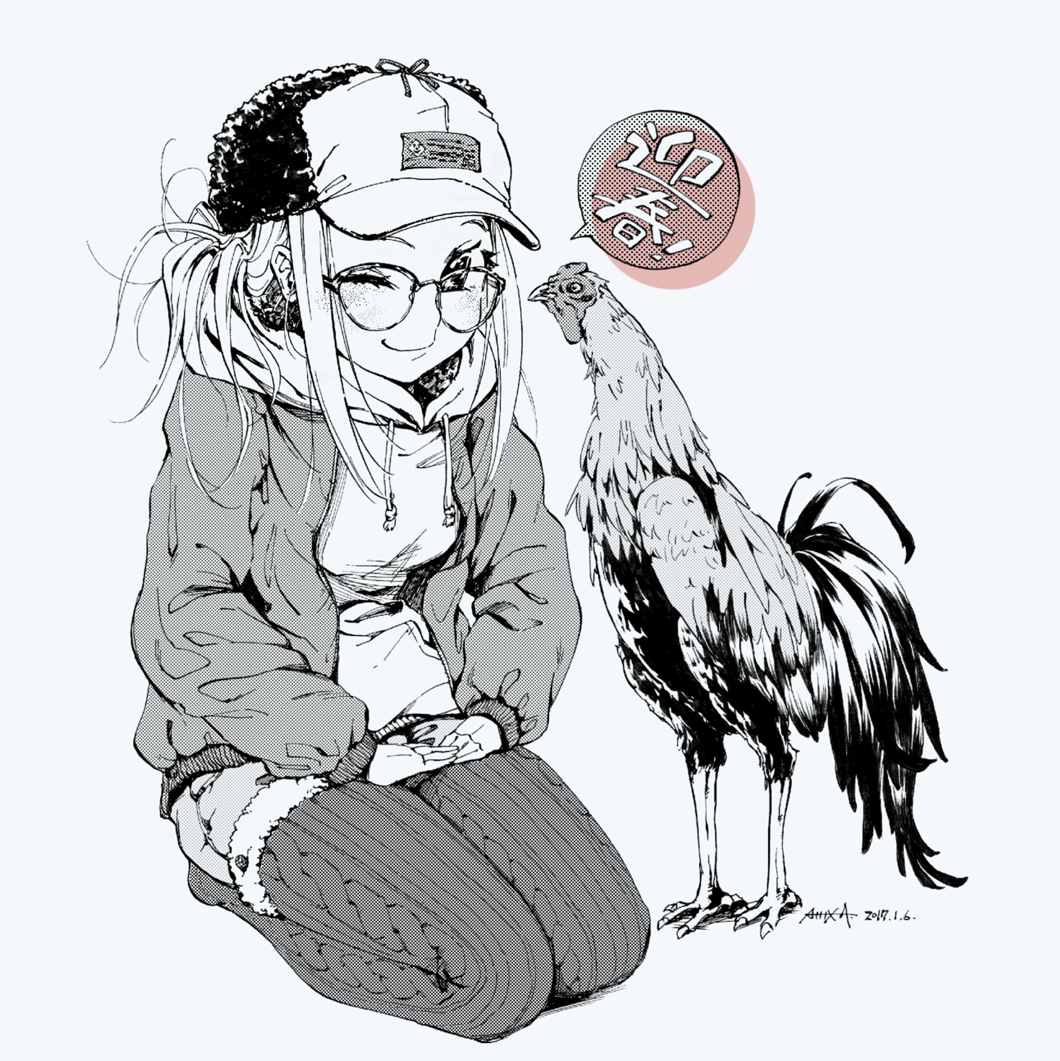 アナログ線画-1