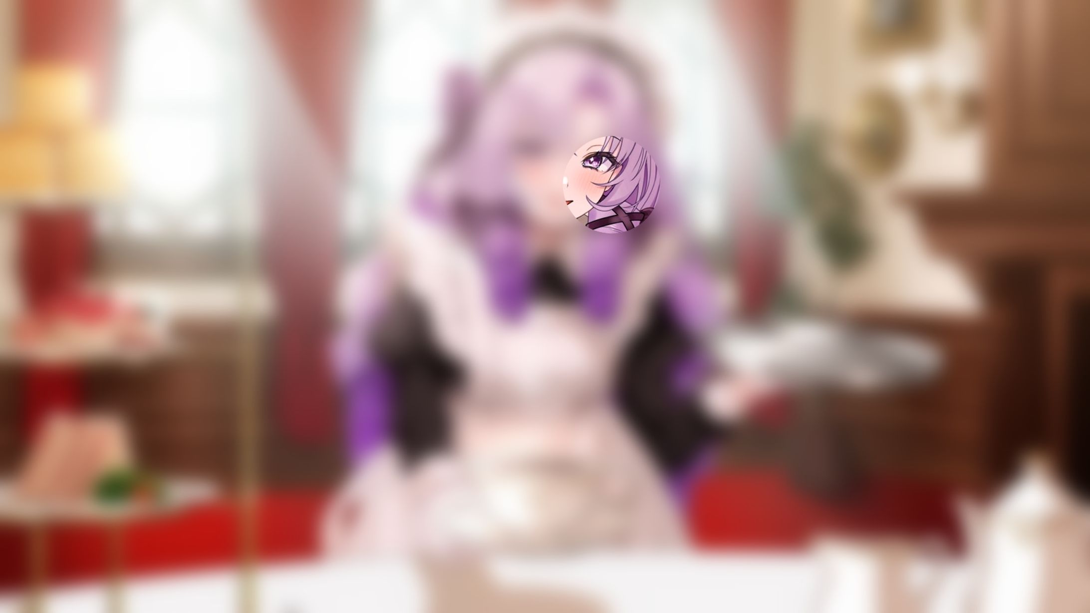 壱百満天原サロメ様FC限定イラスト-1