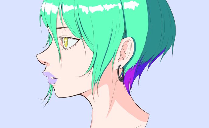 横顔forアイコン