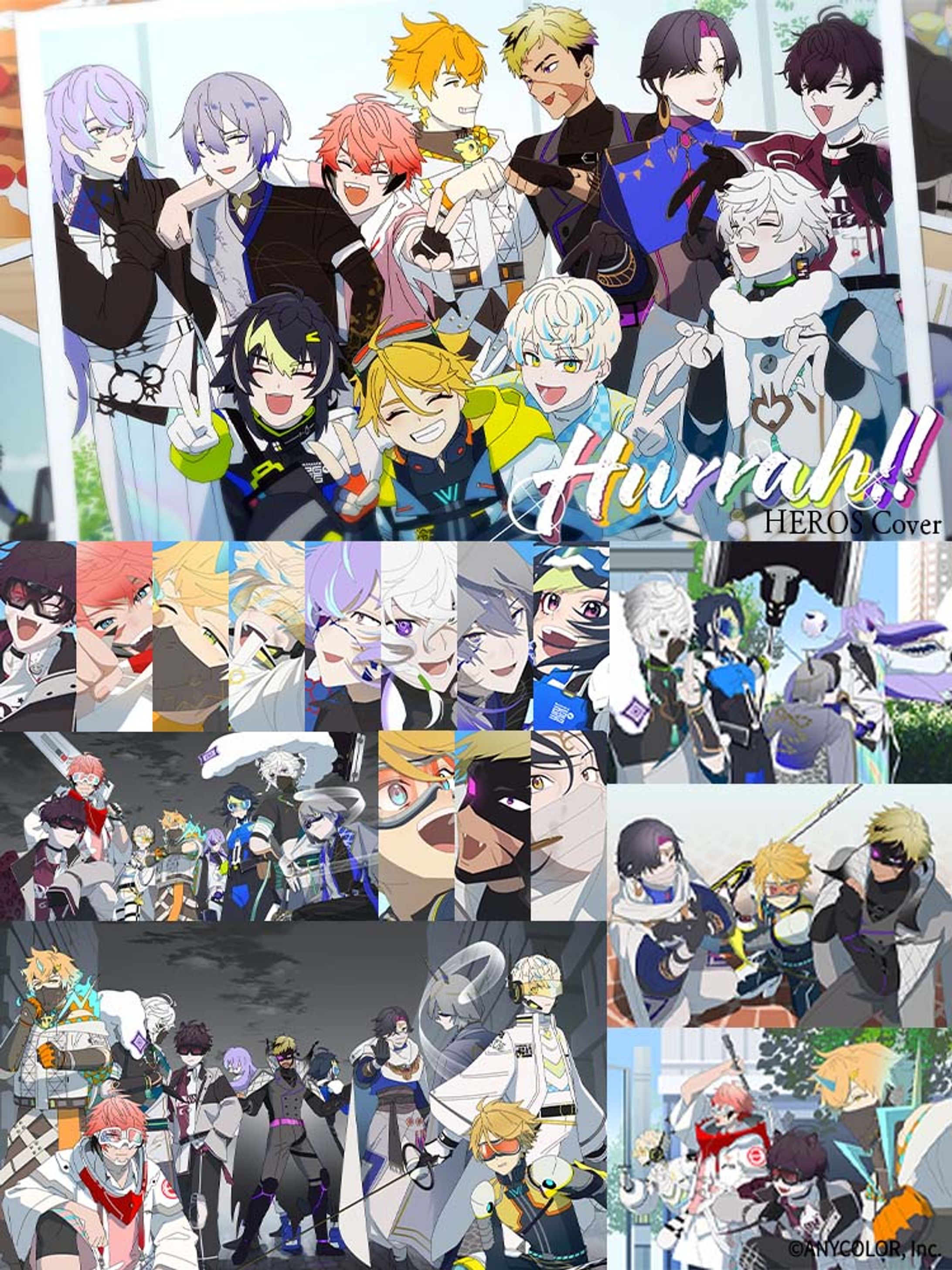 『Hurrah!!』/HEROS Cover-1