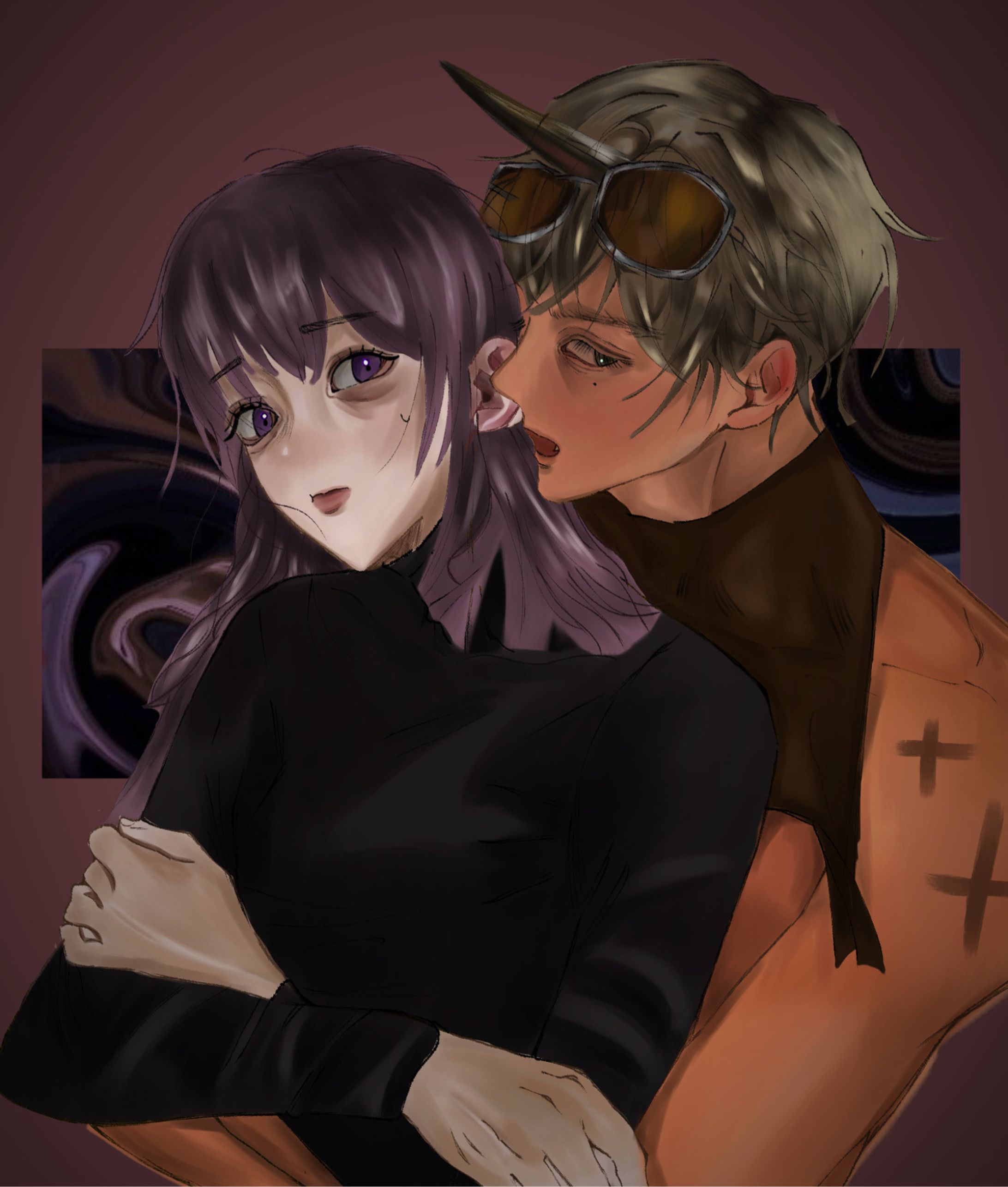 通常2人絵(3000円)-1