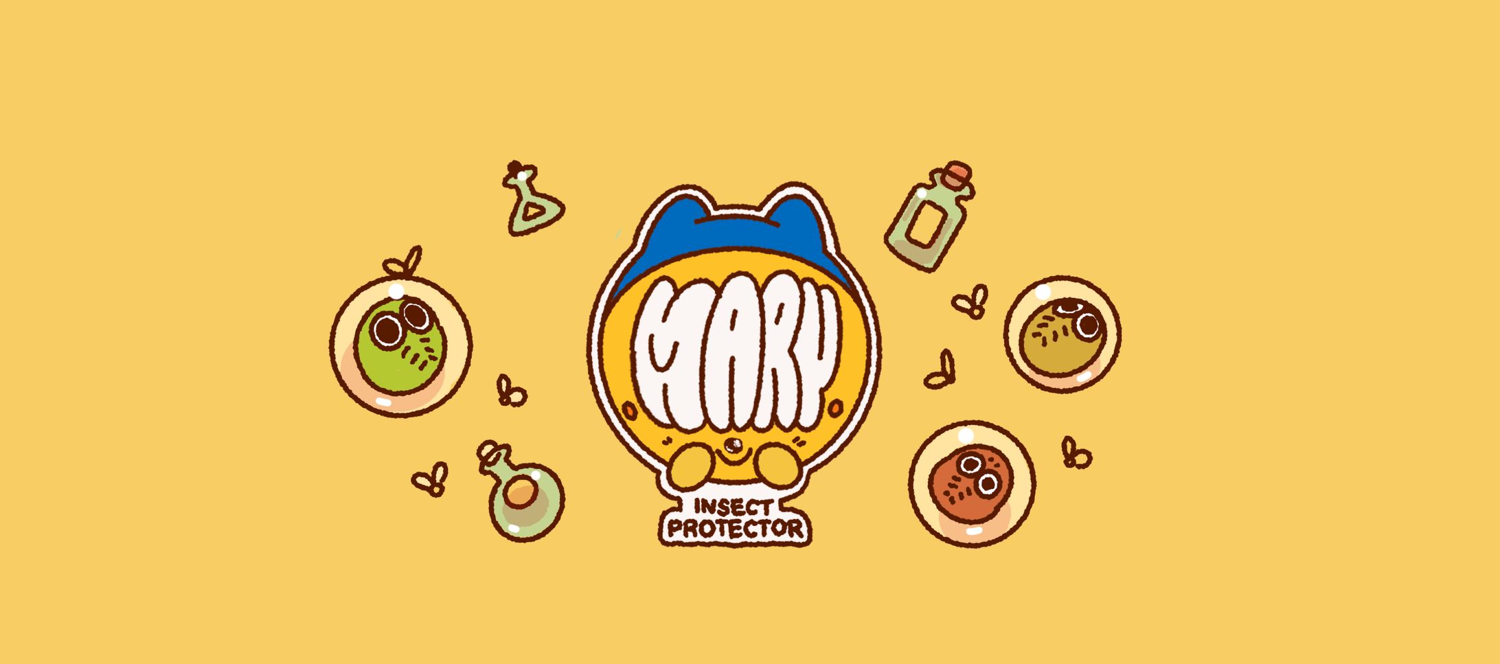 【キャラクターデザイン/コンセプトアート】MARY INSECT HUNTER-1