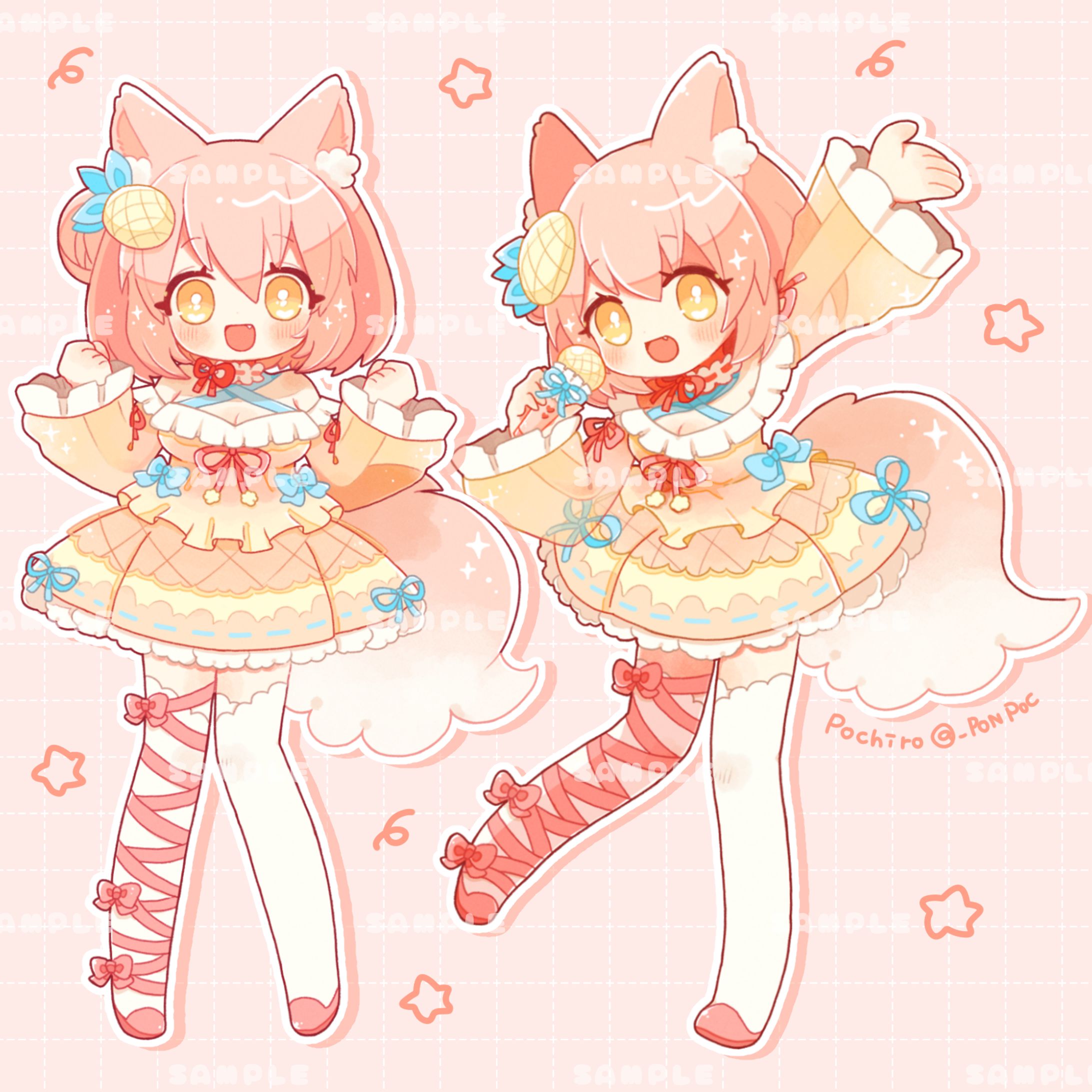 【お仕事】歌ってみたMVイラスト-1