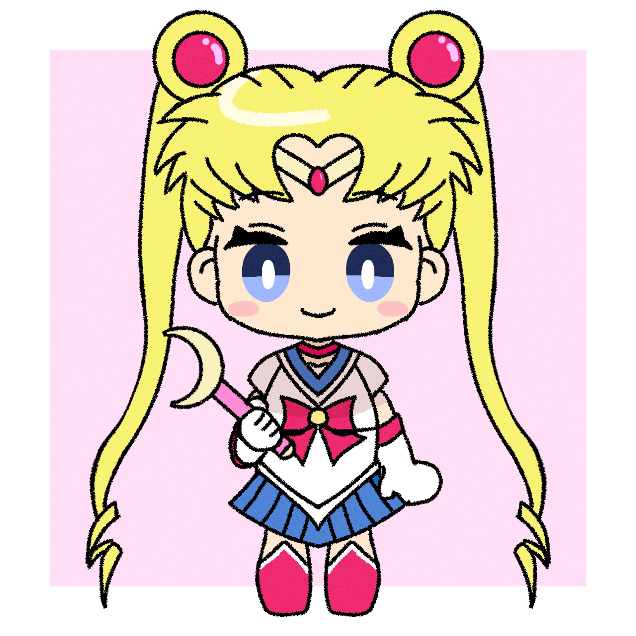 セーラームーン デフォルメイラスト-1