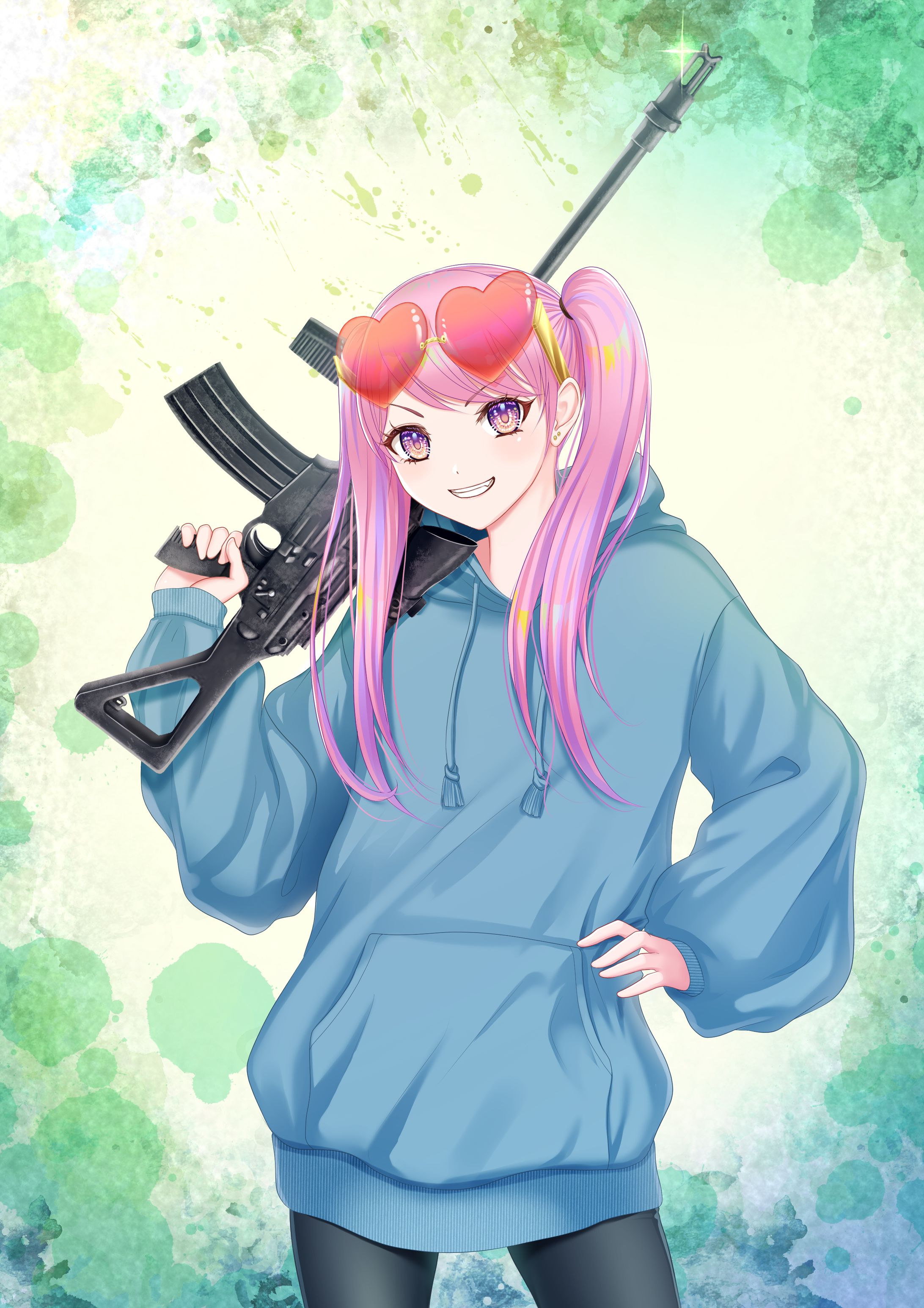 晴乃千さくら　依頼イラスト-1