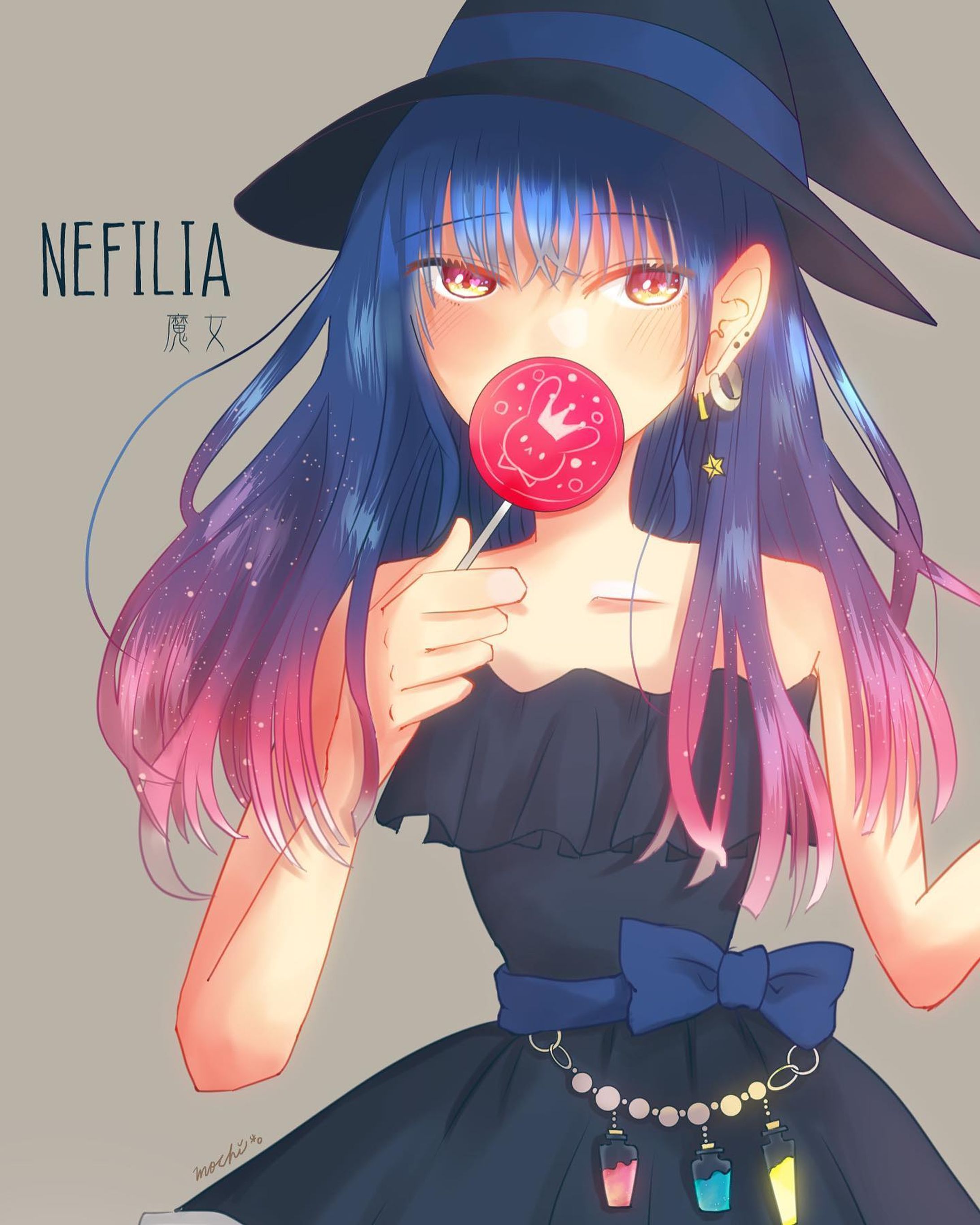 創作キャラクター④

NEFILIA(見た目的には20くらい)
サーカスの医師を普段はしている。
実は魔女。GILBERTの協力者…？

 #イラスト #いらすとぐらむ #イラスト練習  #お絵描き好きな人と繋がりたい  #イラストすきな人と繋がりたい  #絵柄が好みって人にフォローされたい  #創作 #オリジナル #artwork-1