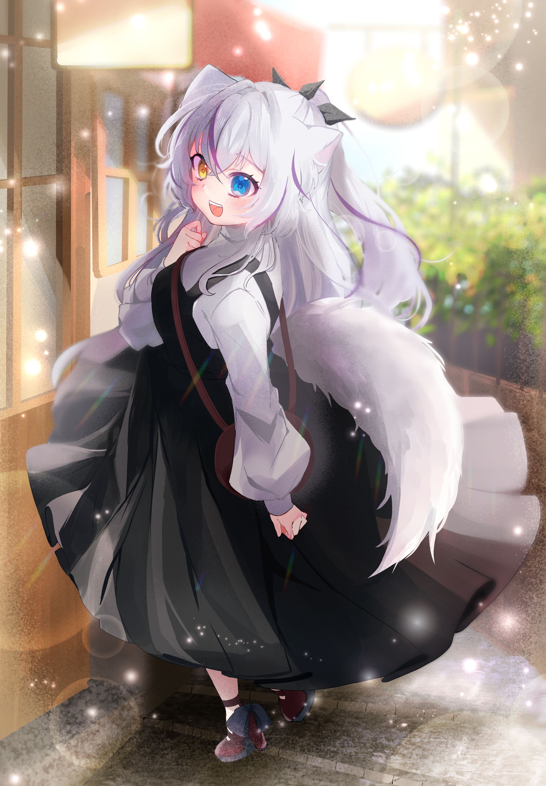 Vライバー　仁灯宇迦様　一枚絵-1
