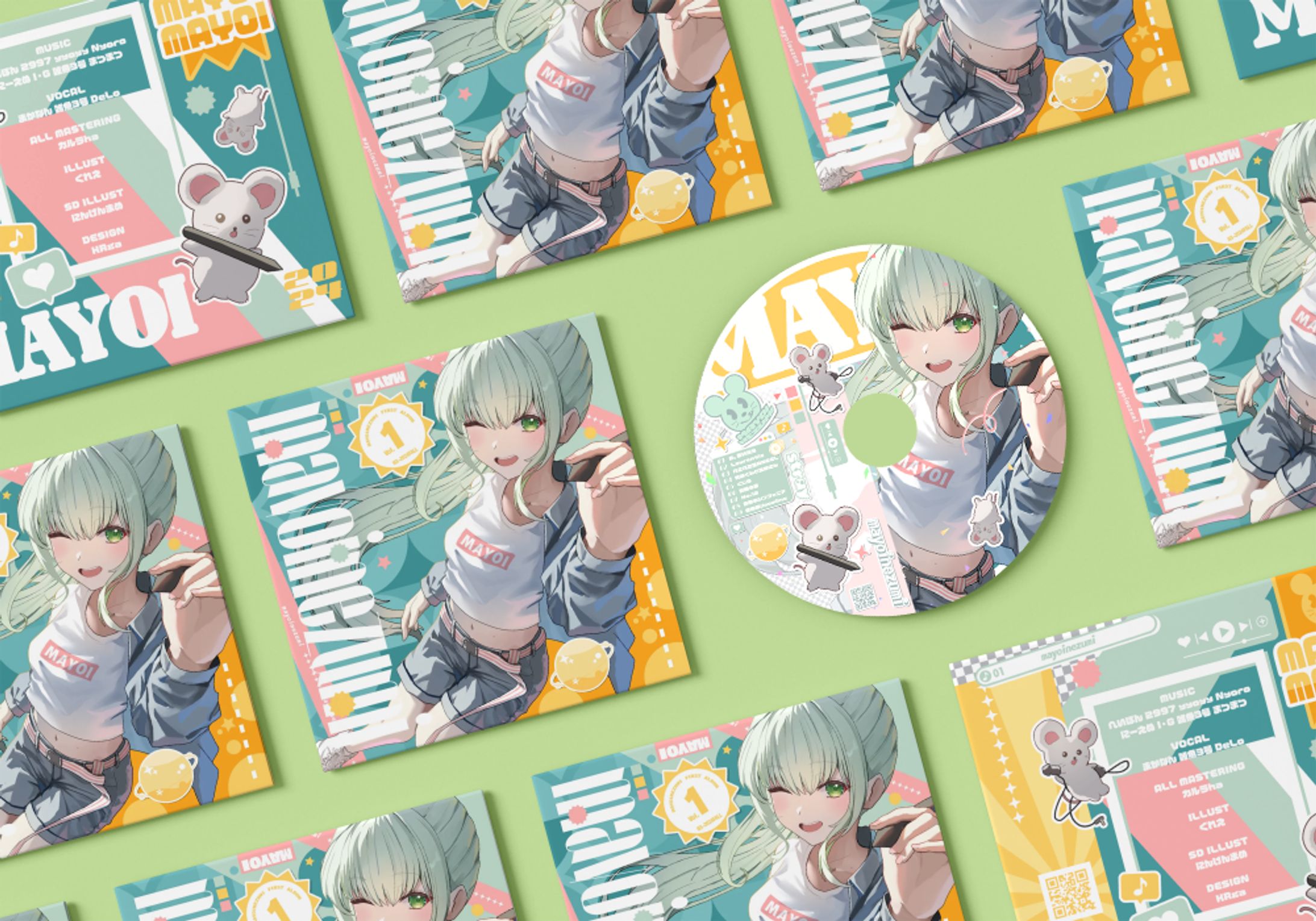 「まよいねずみ」M3 CDデザイン/まよいねずみ-1