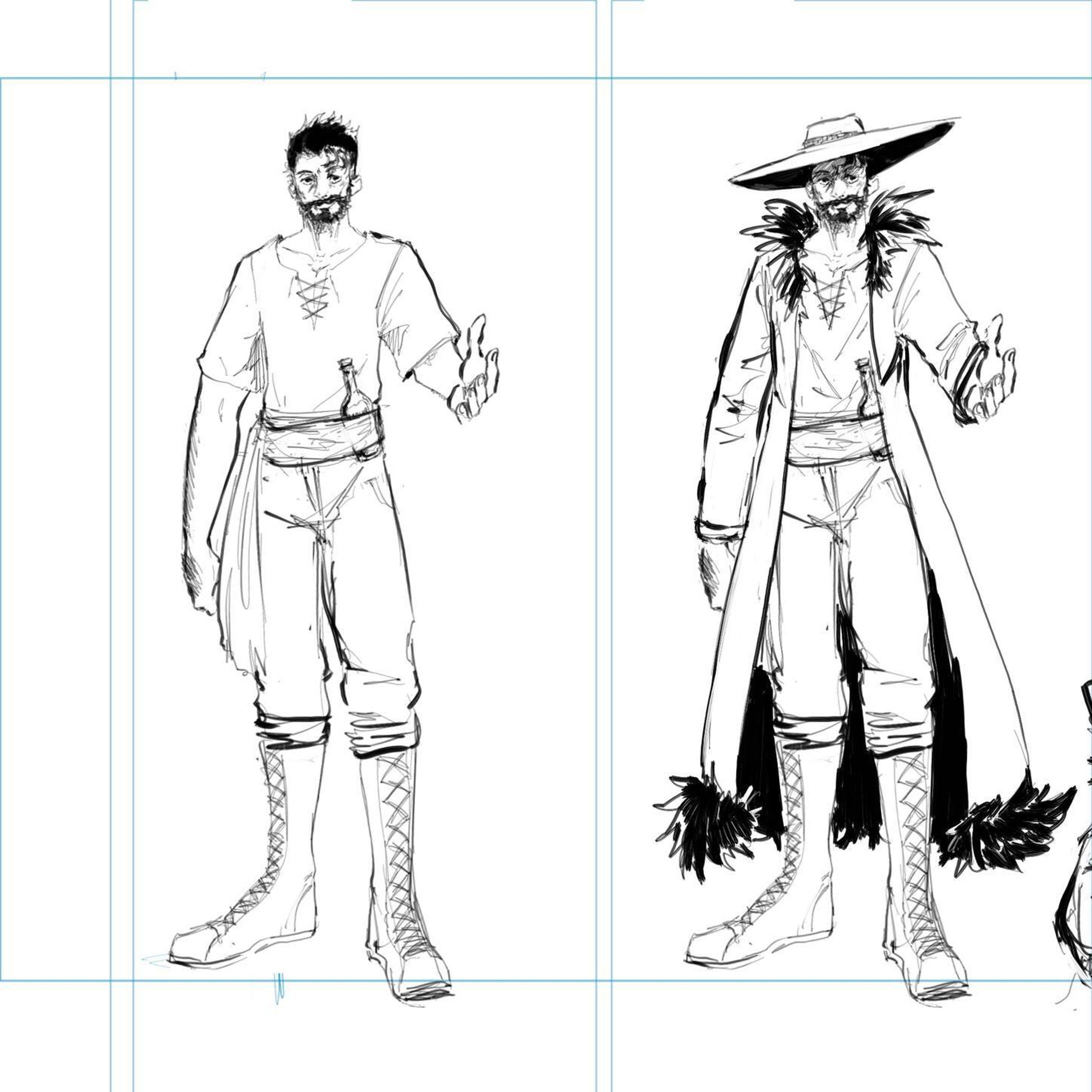 Alexander Magni House of Eden Webmanga Character Design-1