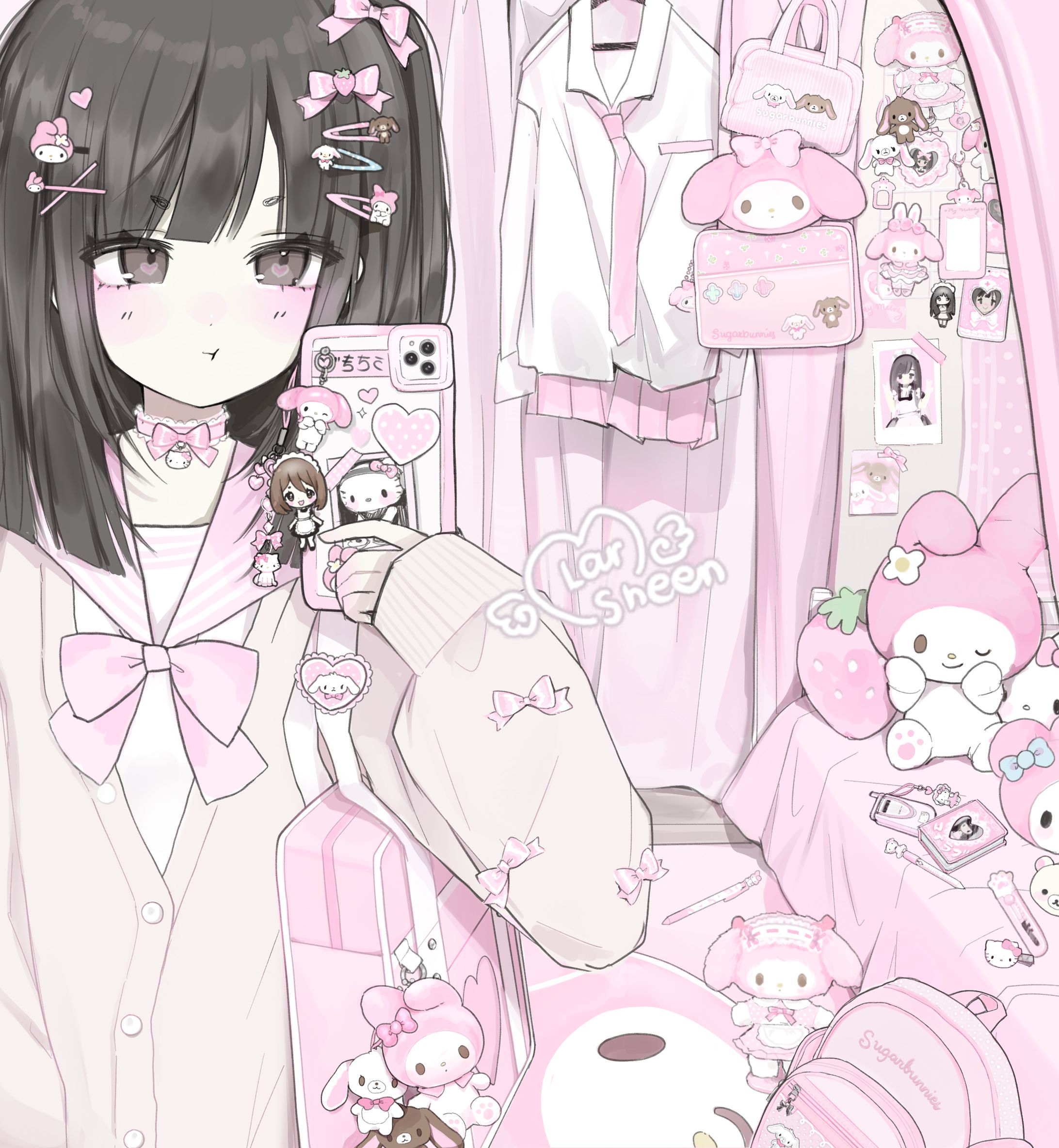 自分の部屋の写真を撮る～～♪-1