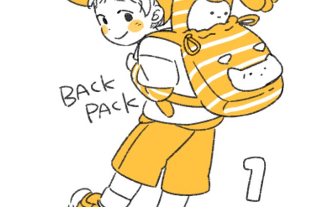 子どもシンプルイラスト
