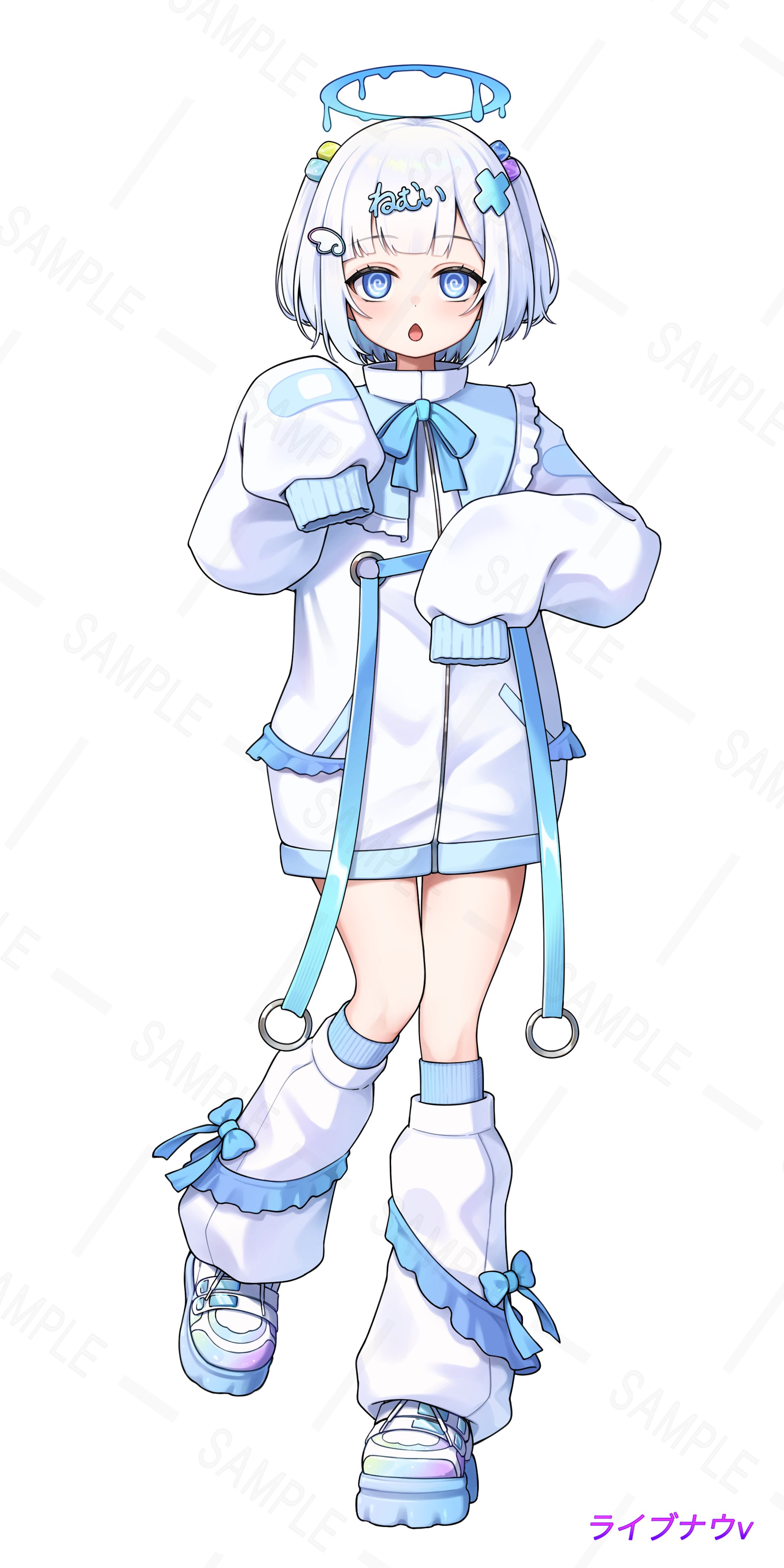 【commission】雨霧ゆゆ様(ライブナウV所属)-1