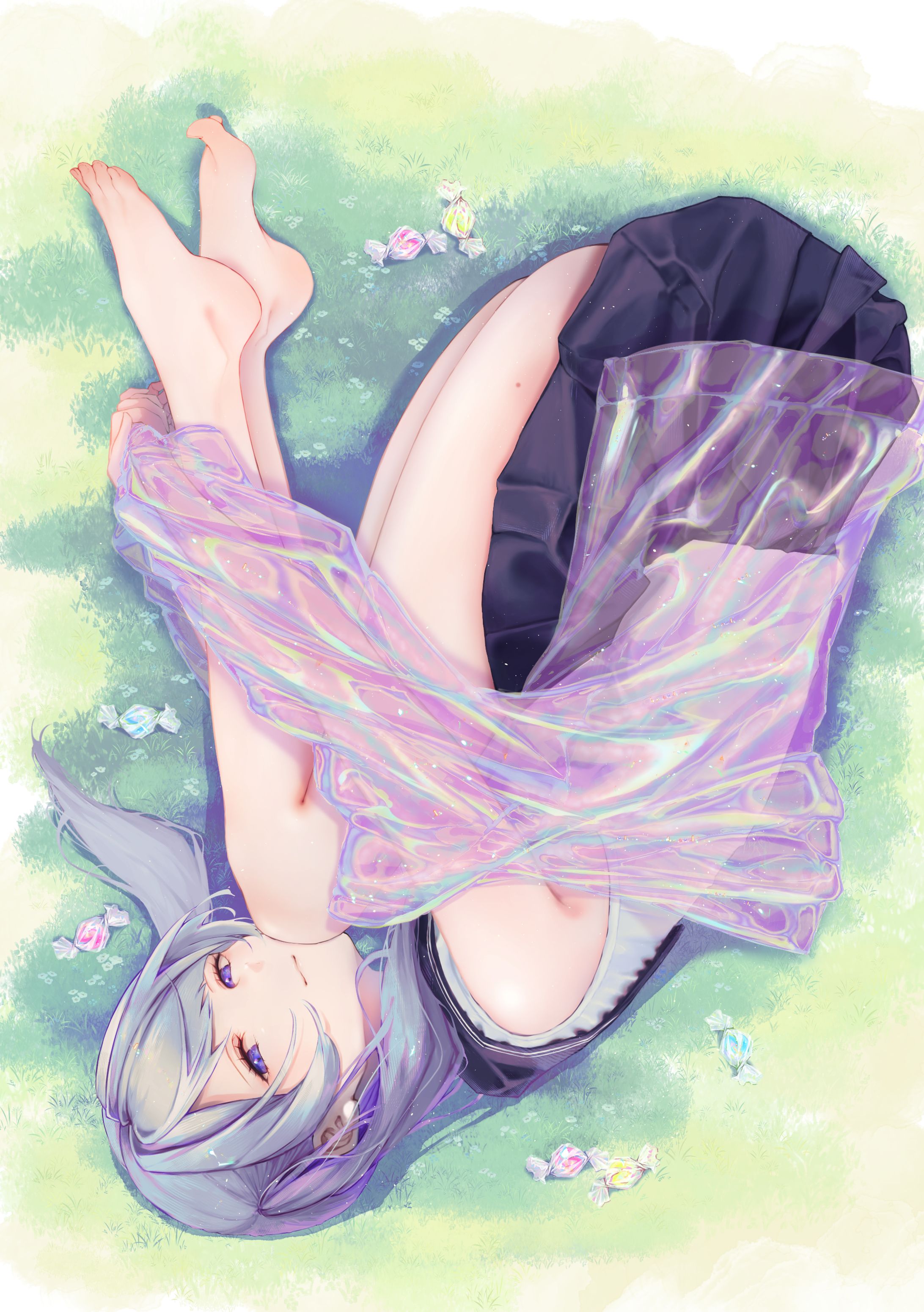 透明女子高校生-1