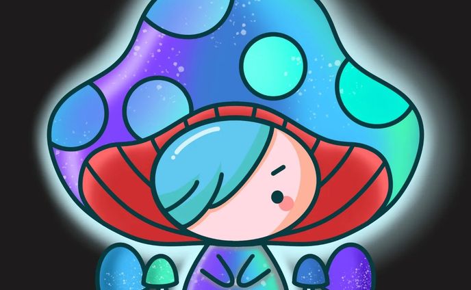 デジタルイラスト、cute